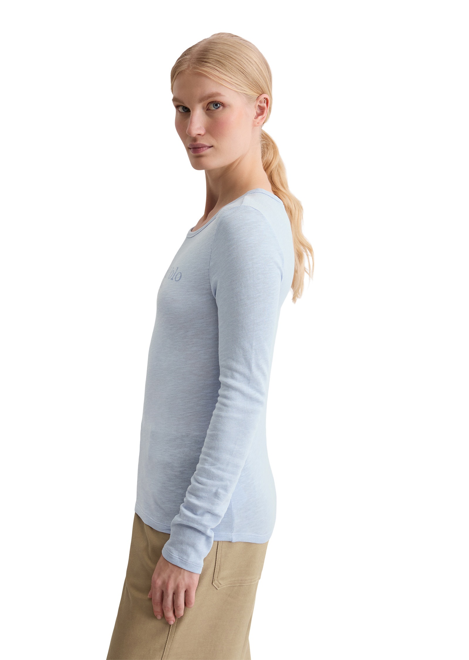 Marc OPolo Langarmshirt "aus Slub Jersey" günstig online kaufen