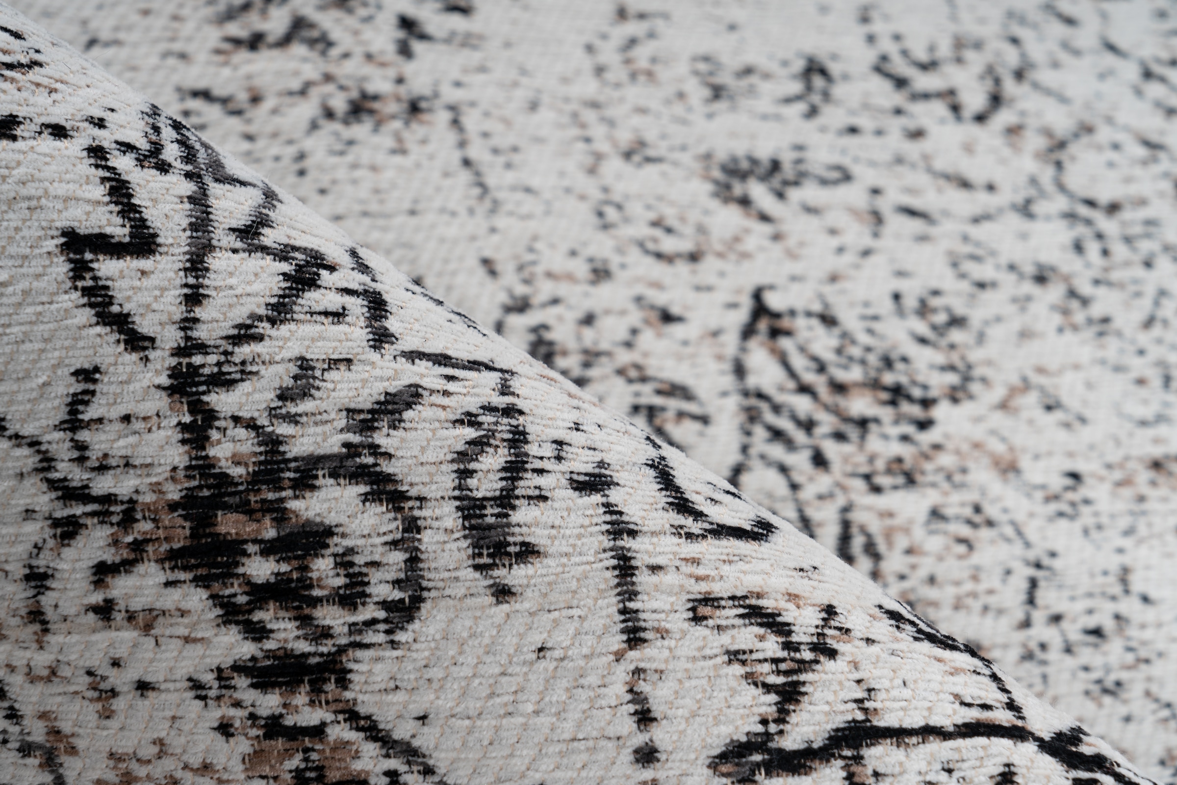 Arte Espina Teppich »Iglesia 500«, rechteckig, 10 mm Höhe, Jacquard-Teppich, dezente Farbwahl, Rücken aus 100 % Baumwolle