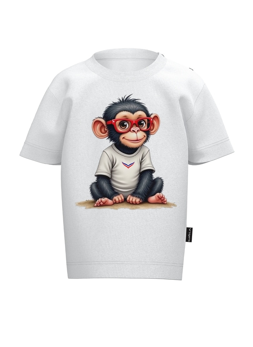 Trigema "TRIGEMA T-Shirt mit süßem "Baby Affe Junge" Print" 1