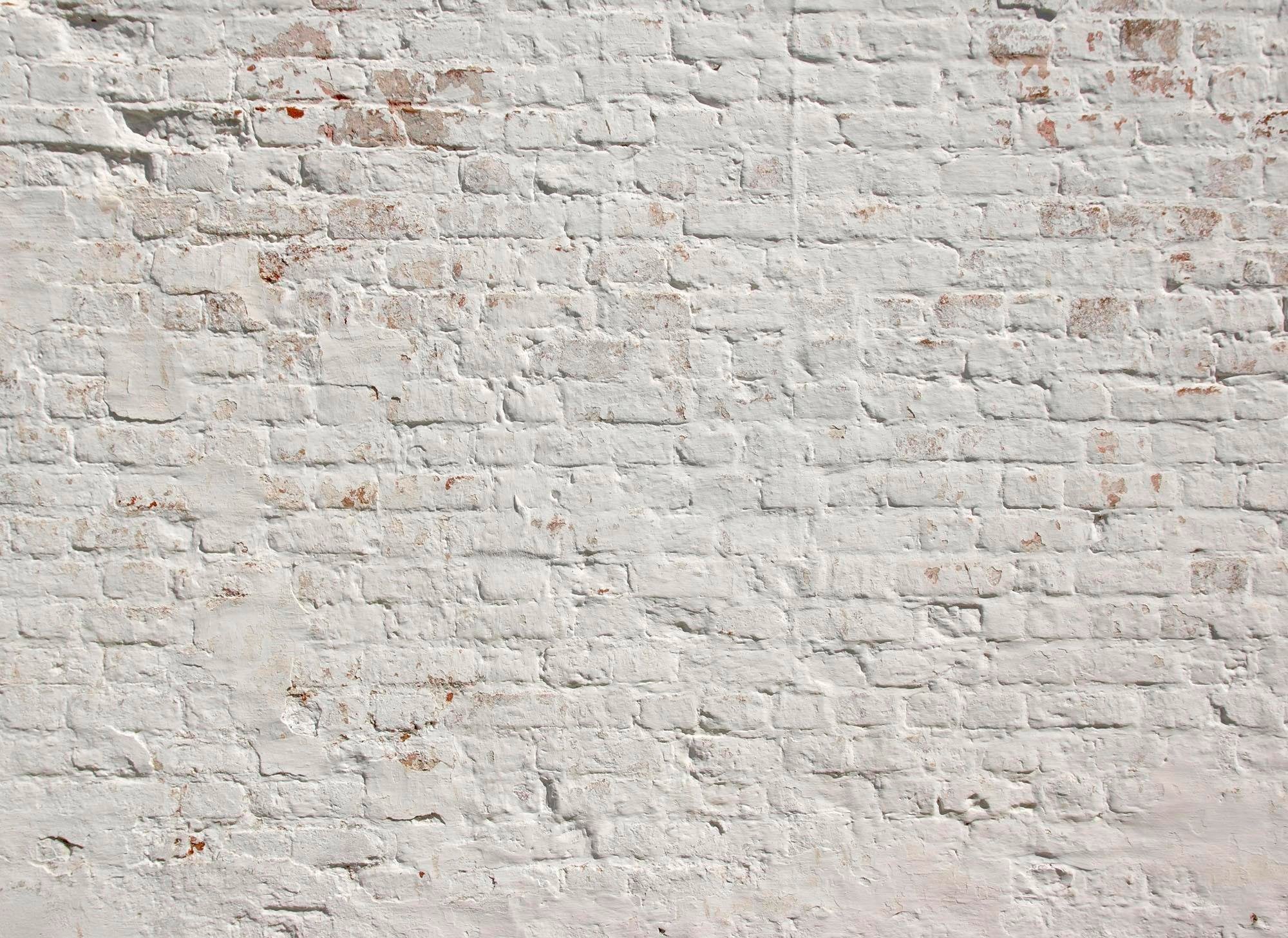 living walls Fototapete "Klinker Backstein" glatt Vlies, Wand, Schräge