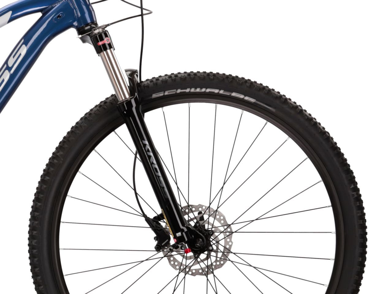 Kross Mountainbike »KROSS MTB Hardtail Level 5.0 29" blau 11 Gänge«, 11 Gang, Shimano, DEORE M5100 Schaltwerk, Kettenschaltung