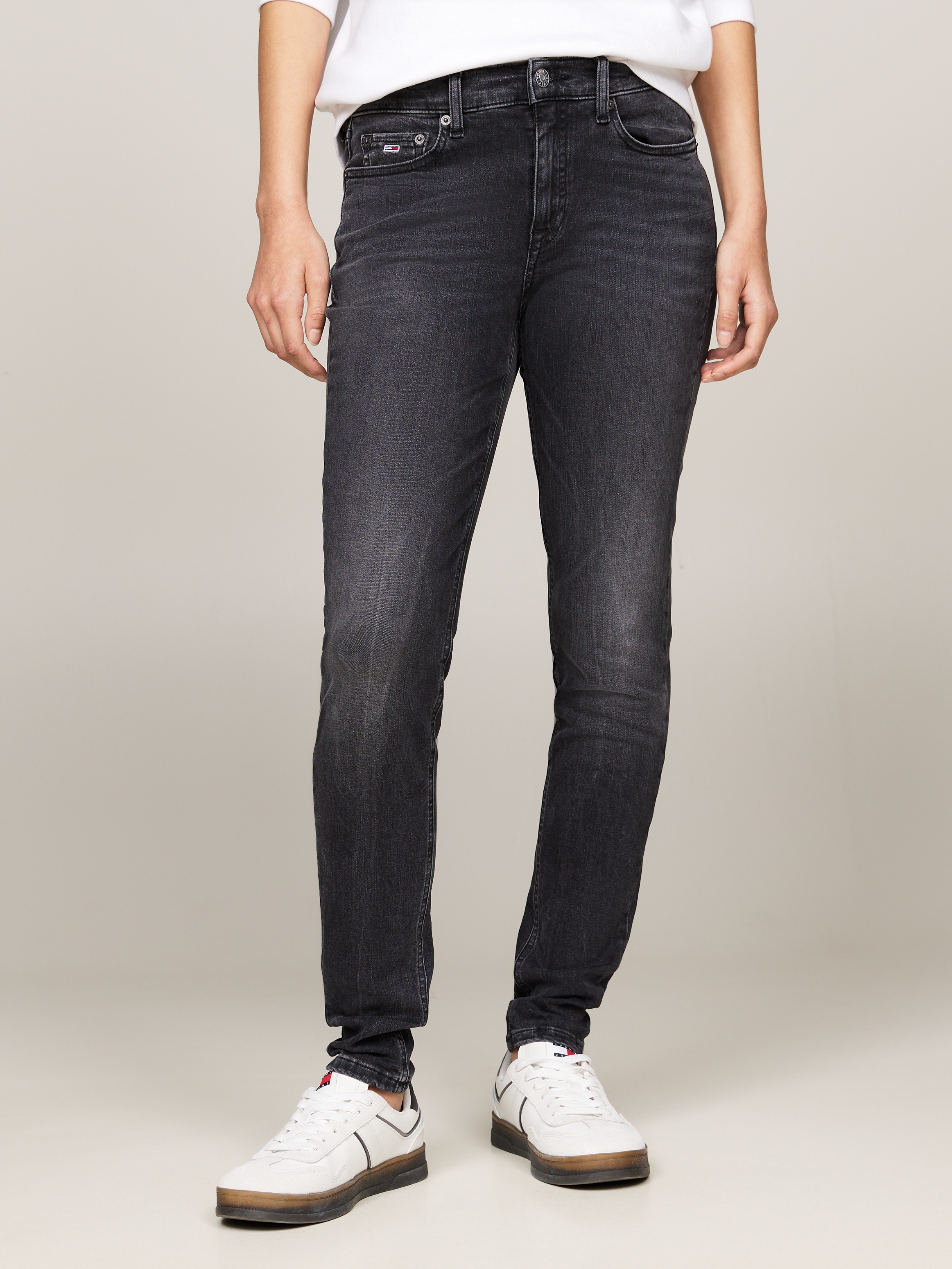 Skinny-fit-Jeans »Tommy Jeans - Damenjeans- NORA Mid Rise - Skinny Fit«, mit Waschung,...