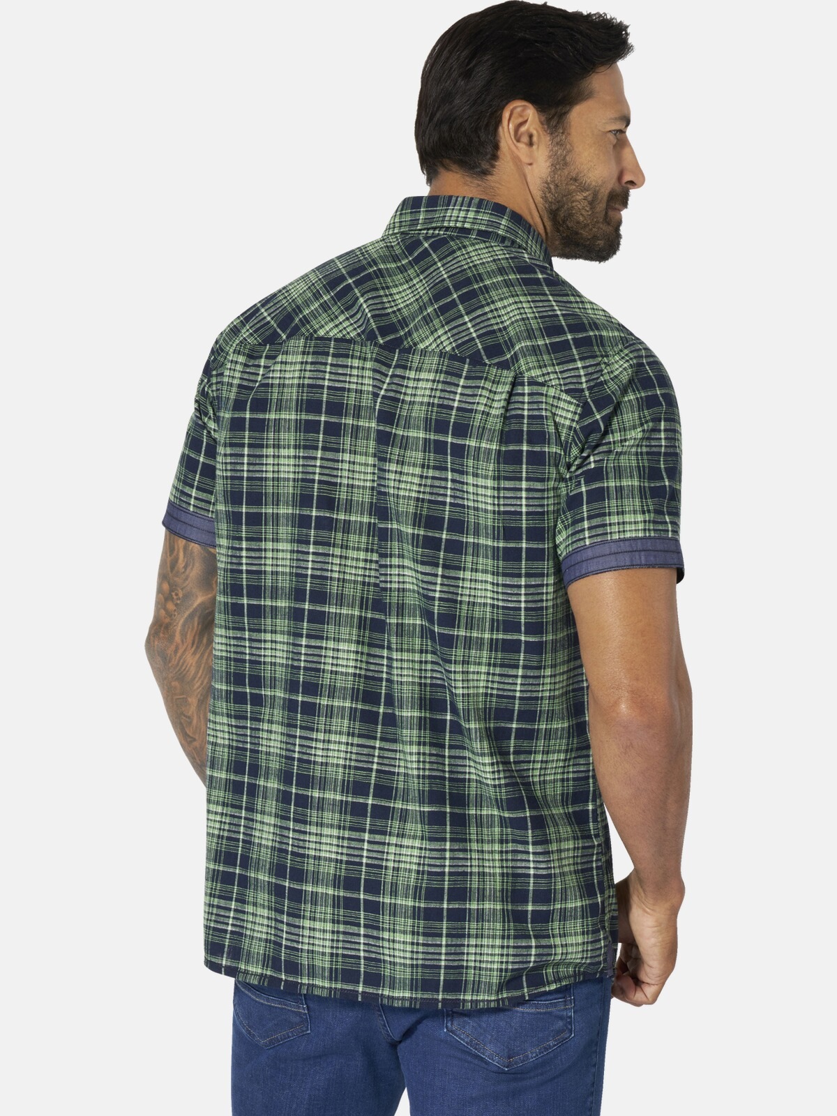 Jan Vanderstorm Kurzarmhemd "Kurzarmhemd AALVAN" günstig online kaufen