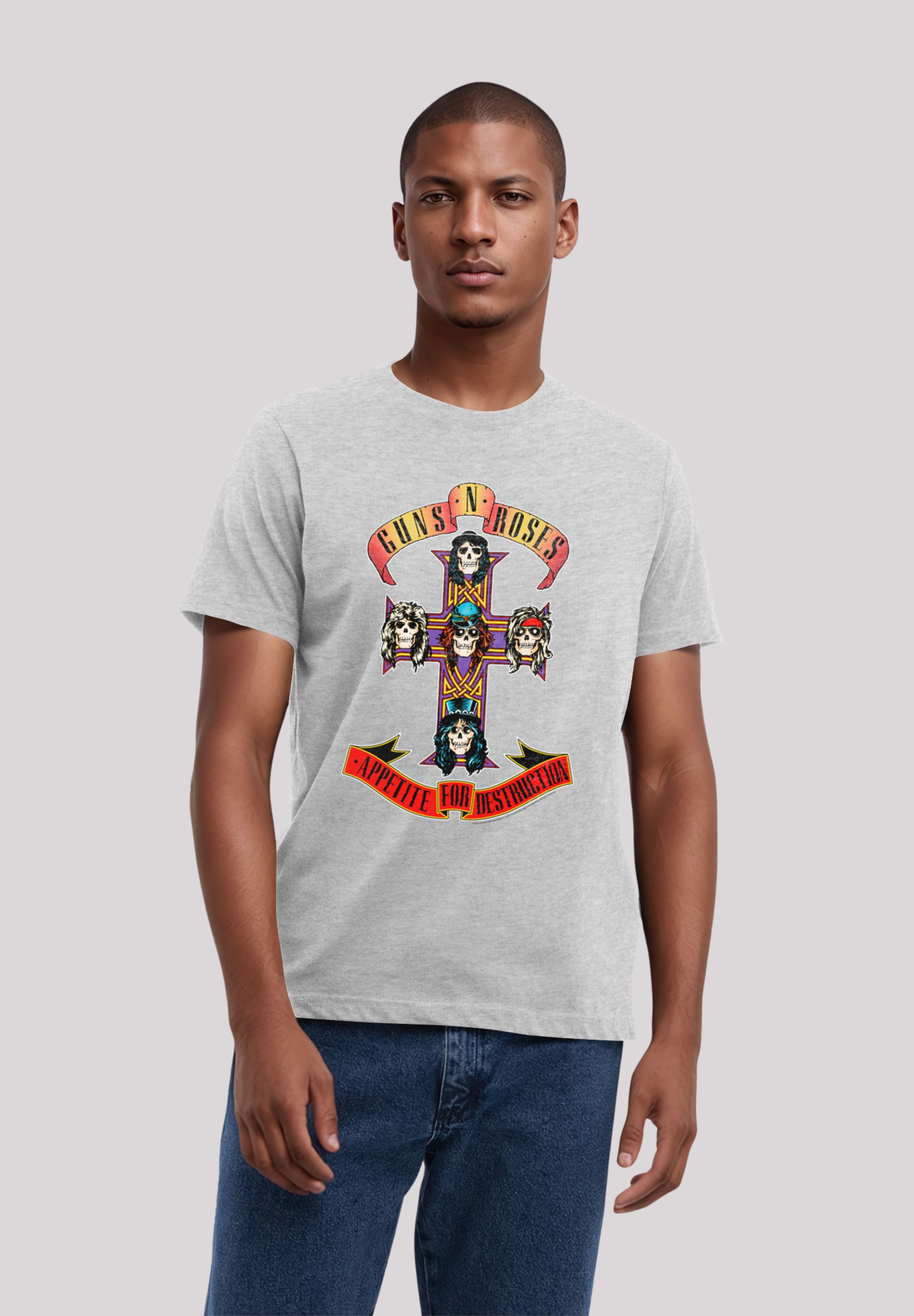 F4NT4STIC "Guns n Roses Appetite For Destruction" Premium Qualität Streetwe günstig online kaufen