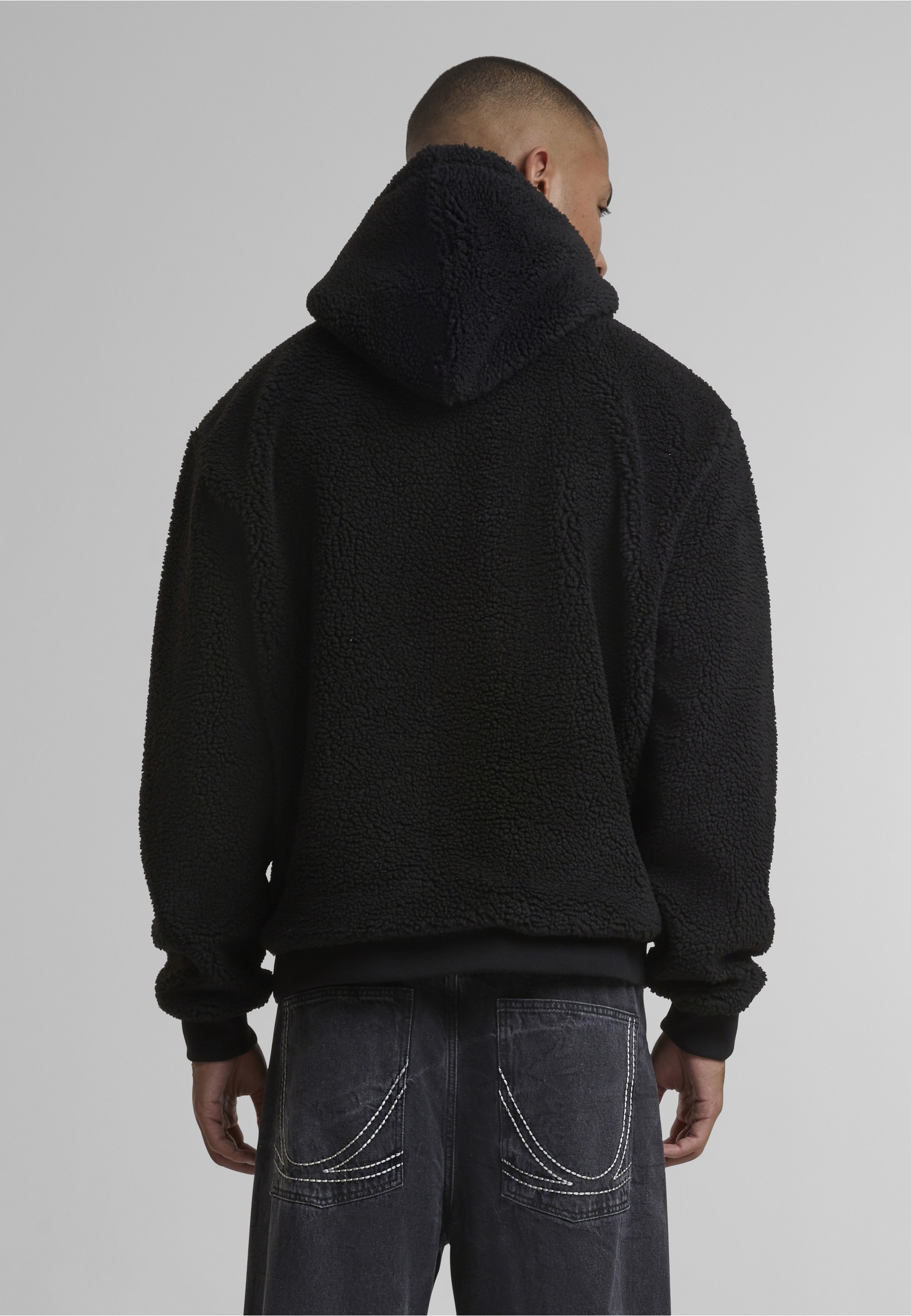 Karl Kani Kapuzenpullover »Karl Kani SMALL SIGNATURE TEDDY HOODIE BLACK« 1 Stk.