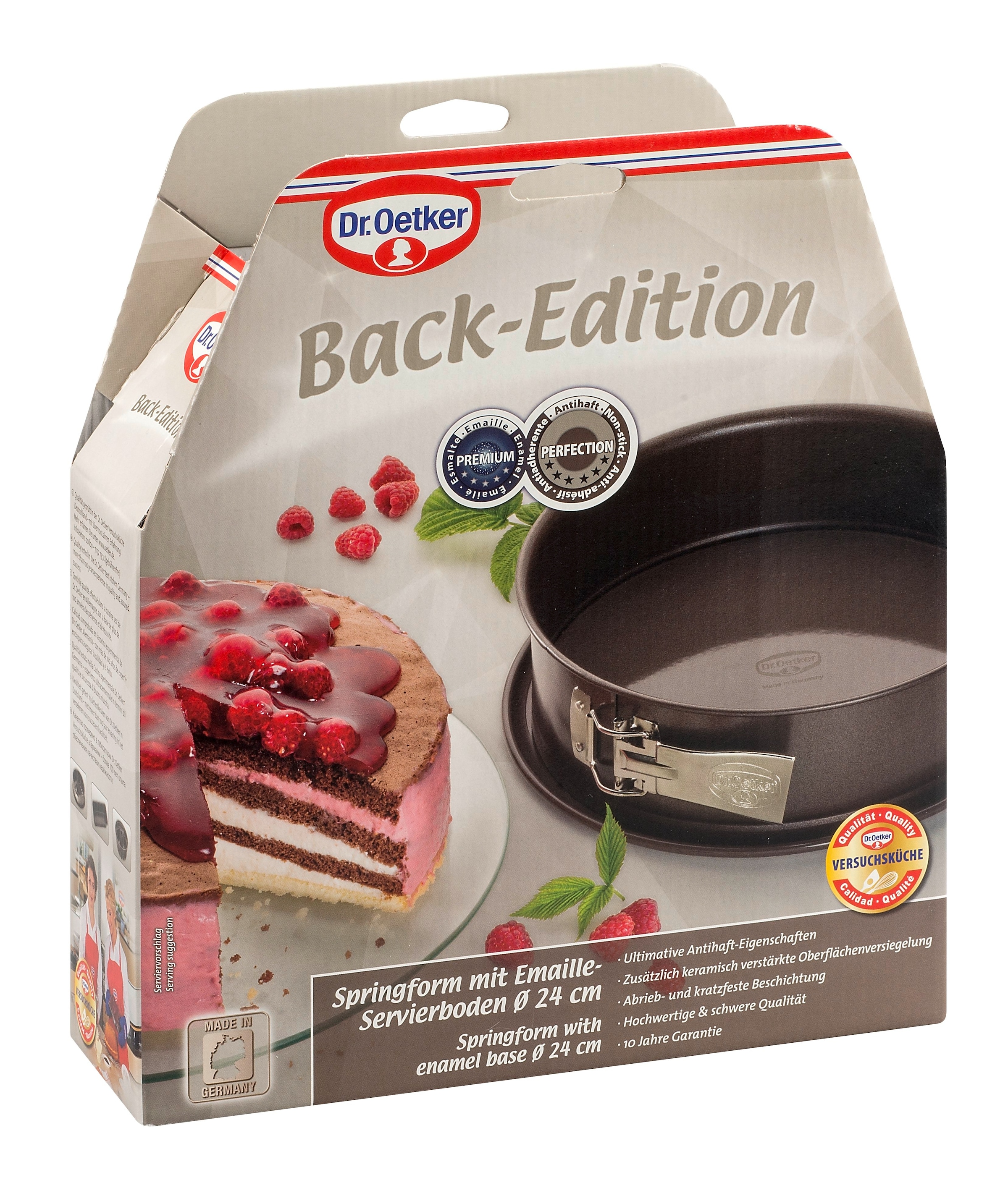 Dr. Oetker Springform »Back-Edition, mit Emaille-Servierboden«