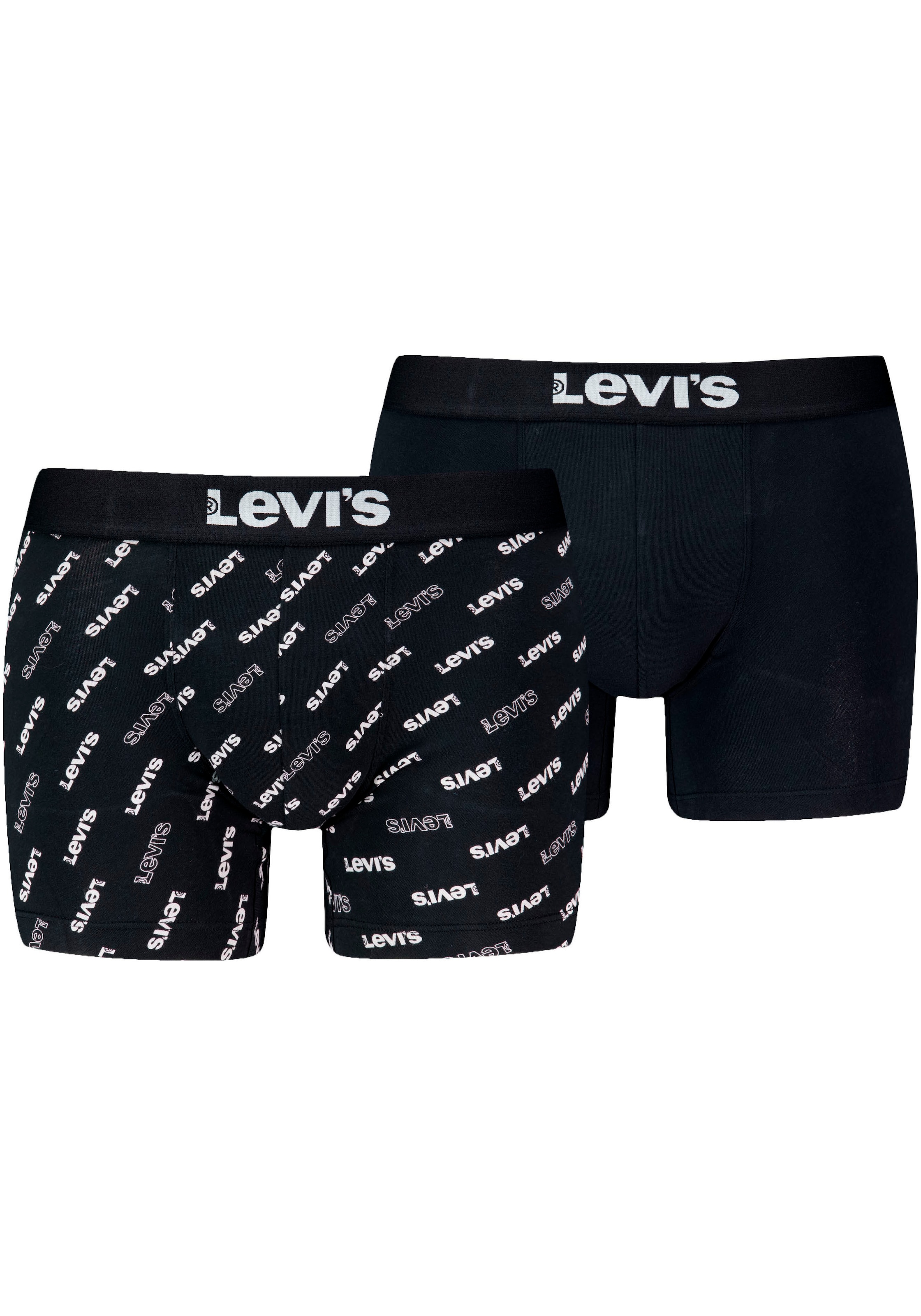 Levi's® Boxershorts, (2er-Pack), mit stilvoller Musterung