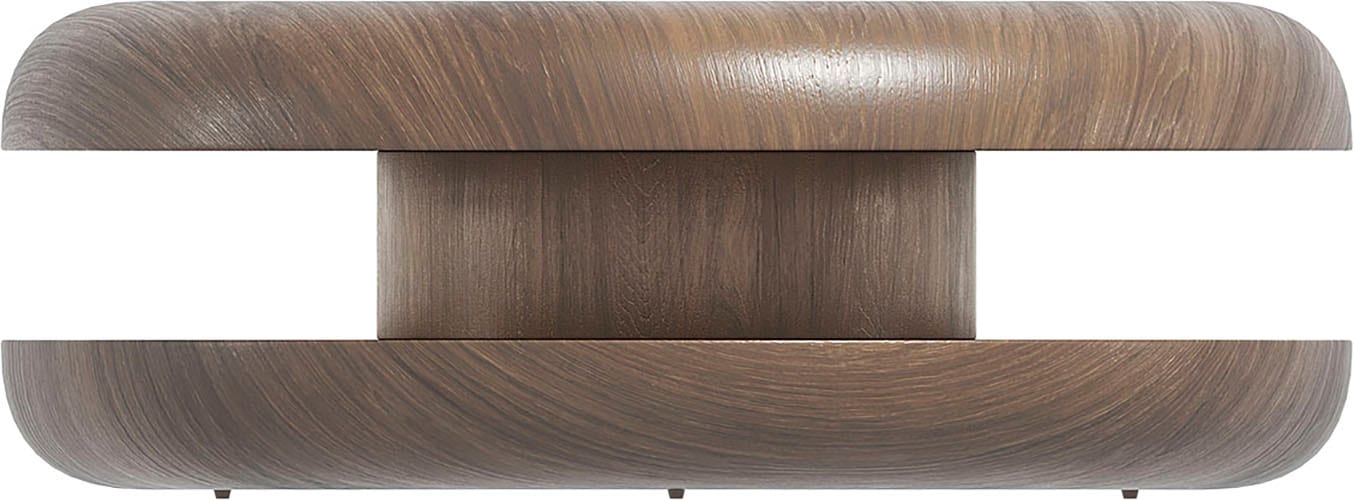 SalesFever Couchtisch "drehbar - runder Design-Wohnzimmertisch aus Holz" 1 günstig online kaufen