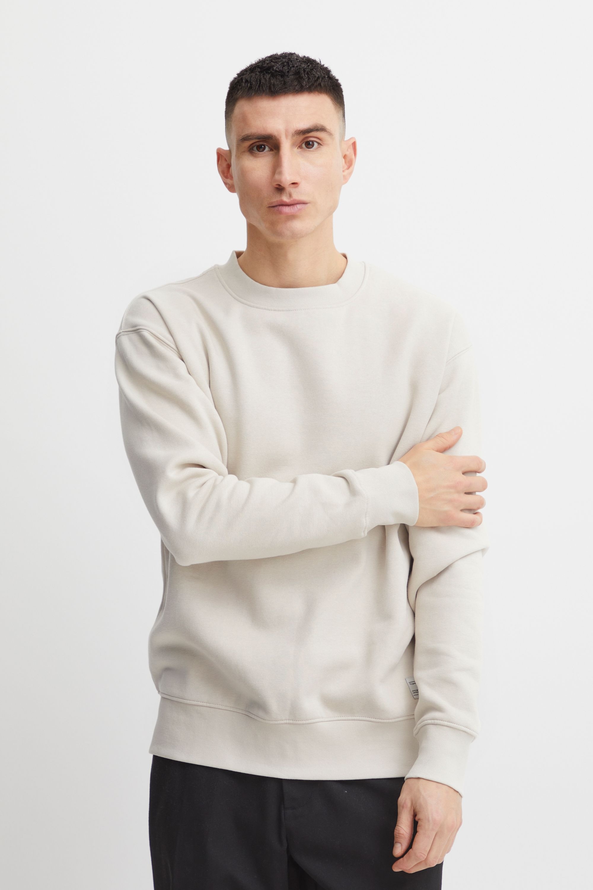 Solid Longpullover "Sweatshirtpullover SDLenz" günstig online kaufen