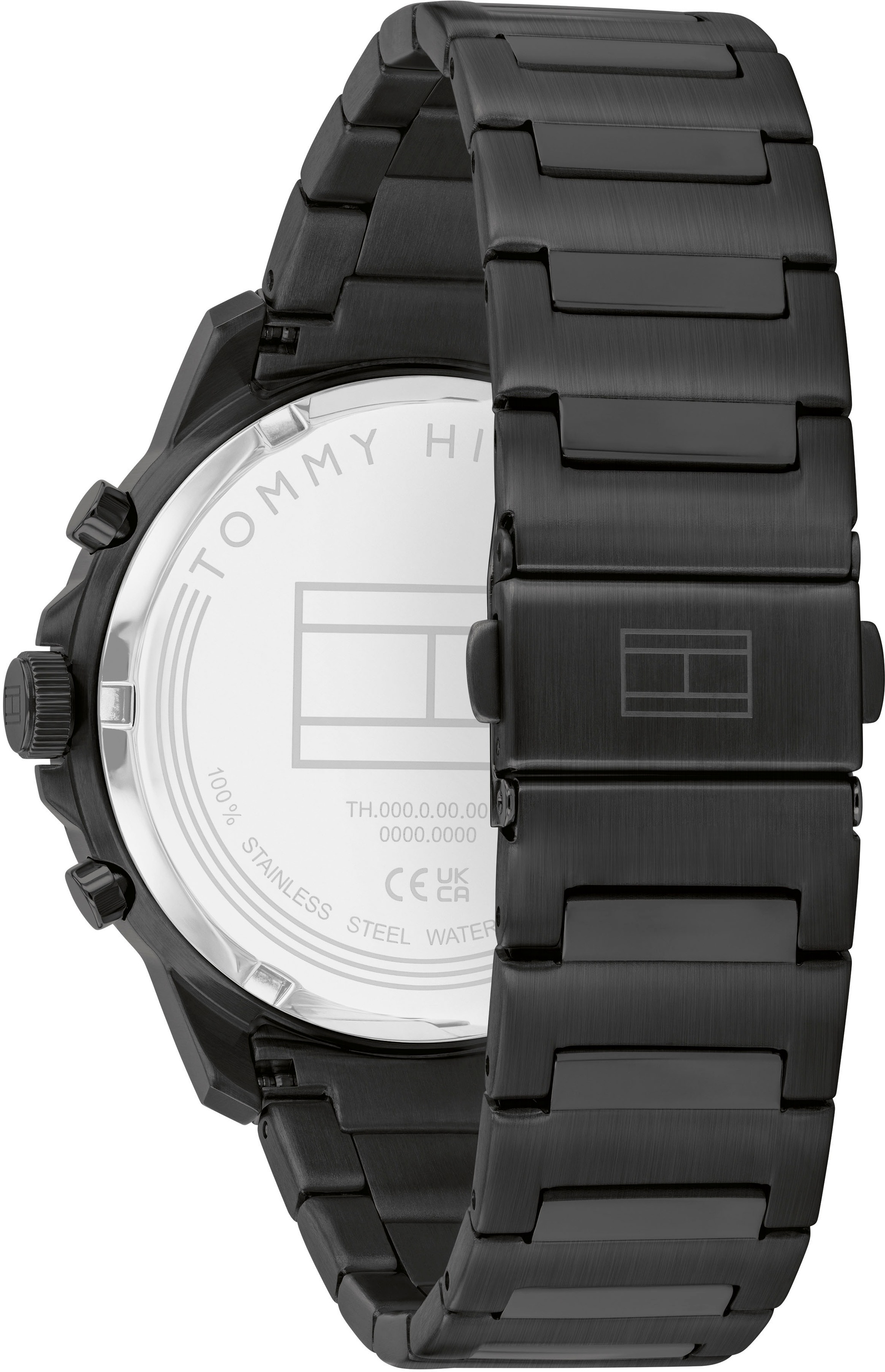 Tommy Hilfiger Multifunktionsuhr »HENRY«, Quarzuhr, Armbanduhr, Herrenuhr, Edelstahlarmband, analog