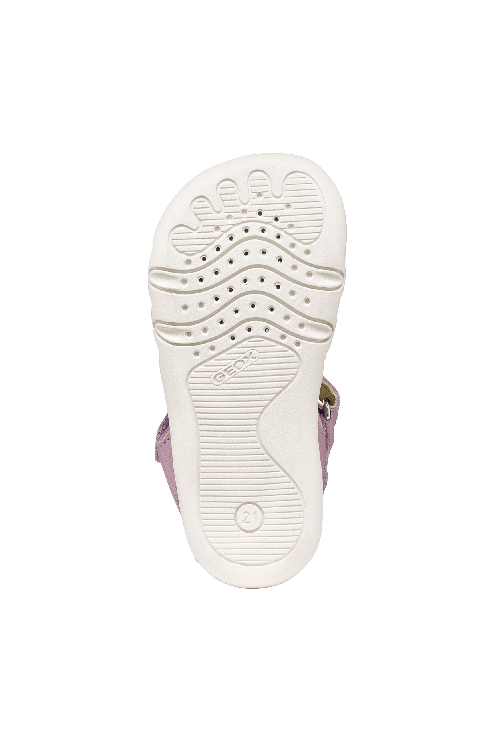 Geox Lauflernschuh »B SANDAL STEPPIEUP G«  Babyschuh, Sommerschuh mit Größenschablone zum Download