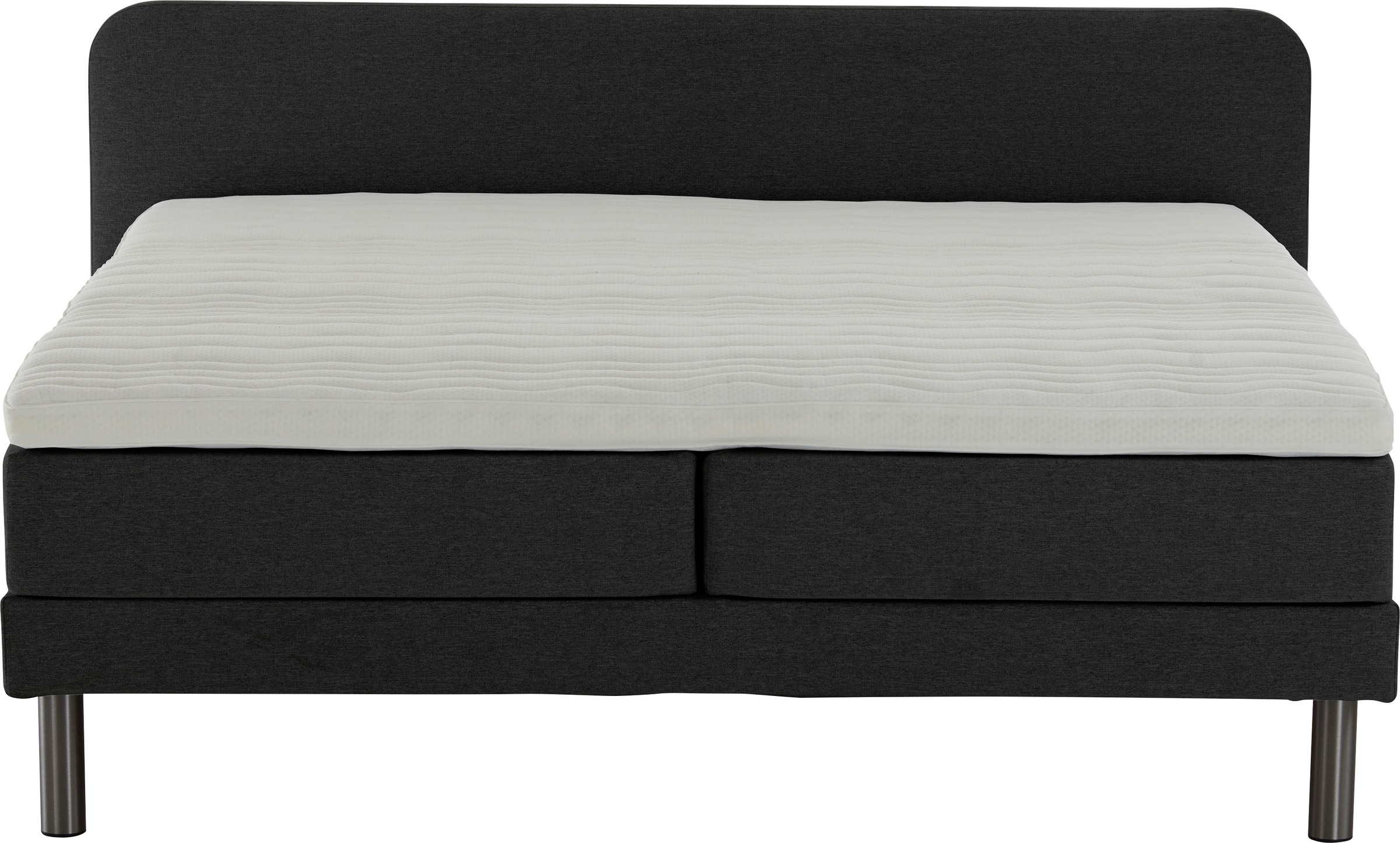 ATLANTIC home collection Boxspringbett »Carola«, mit 7-Zonen-Taschen-Federkernmatratze und Komfortschaum-Topper
