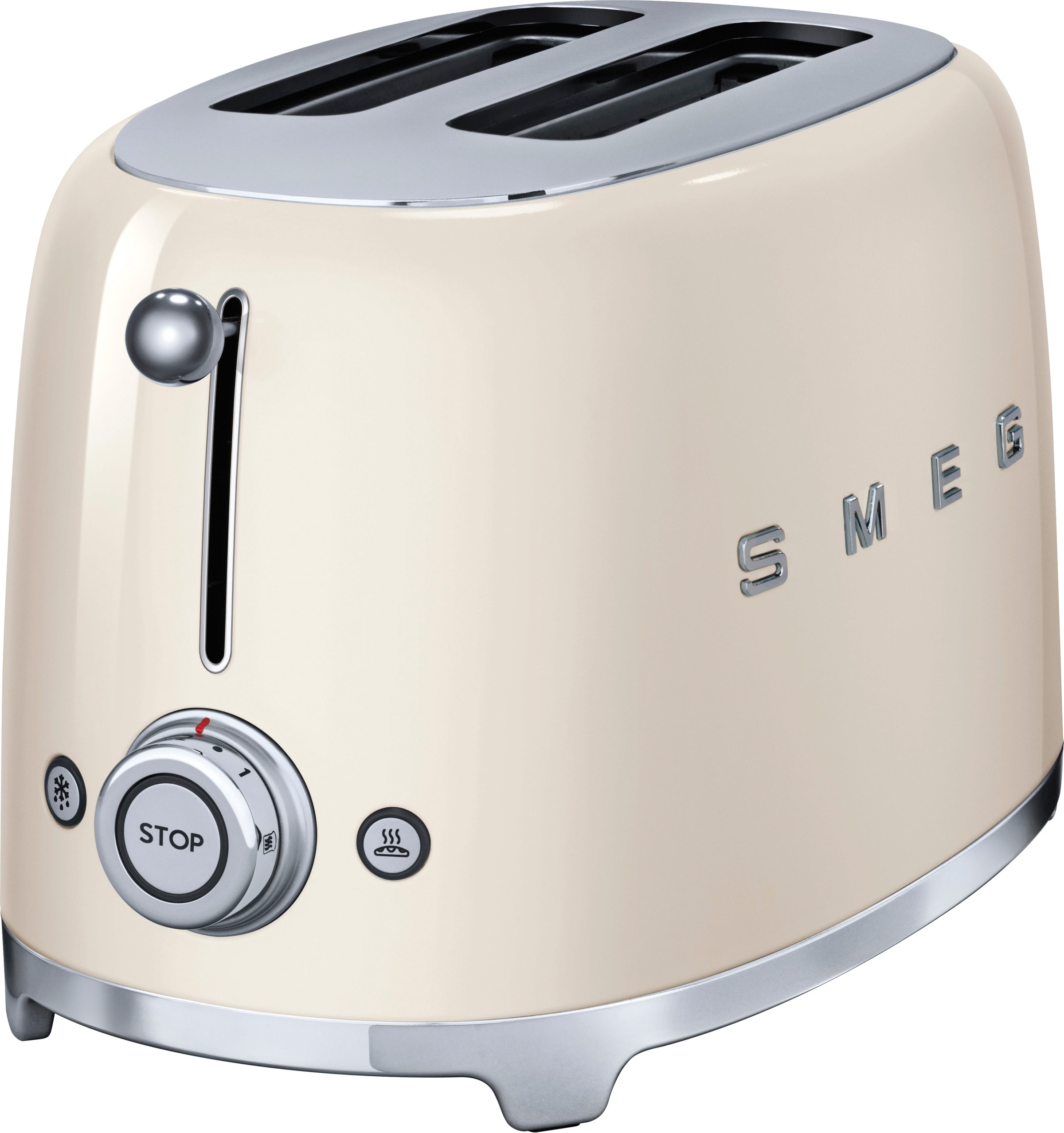 Smeg Toaster "TSF01CREU", für 2 Scheiben, 950 W