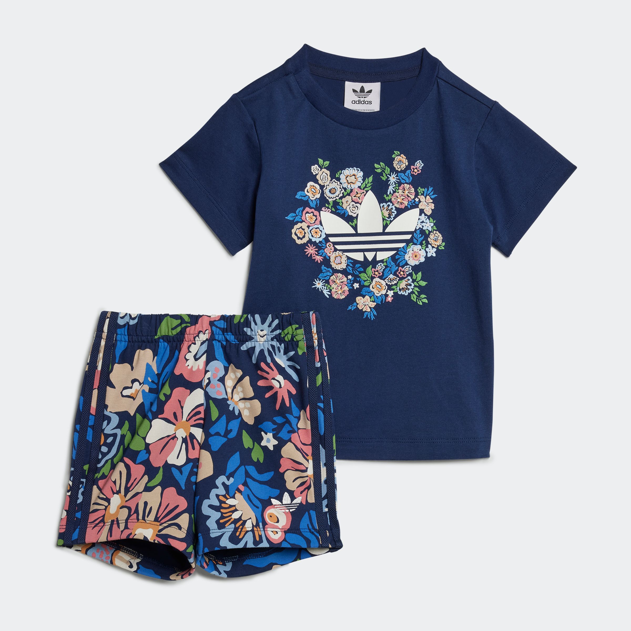 adidas Originals Trainingsanzug "ADIDAS ORIGINALS X LIBERTY LONDON KIDS UND SET" 2 Stk.