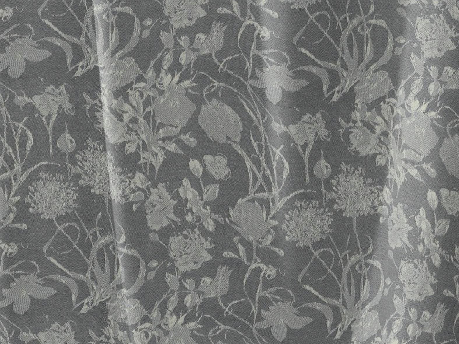 Adam Vorhang "Flower Cuvée Light" Ösen 1 Stk. tlg. aus 100% Bio-Baumwolle, günstig online kaufen
