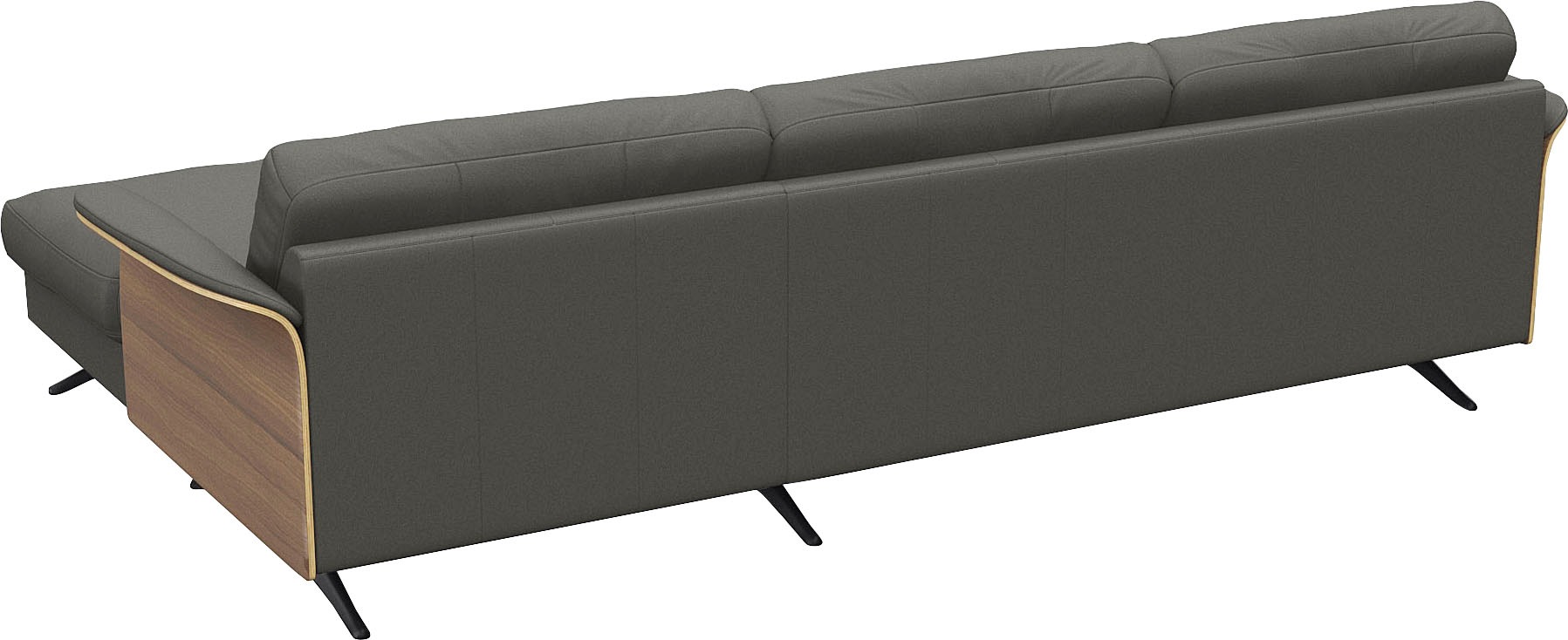 FLEXLUX Ecksofa »Glow, super bequem durch hochwertigem Sitzaufbau mit Federkern, L-Form«, Modernes skandinavisches Design