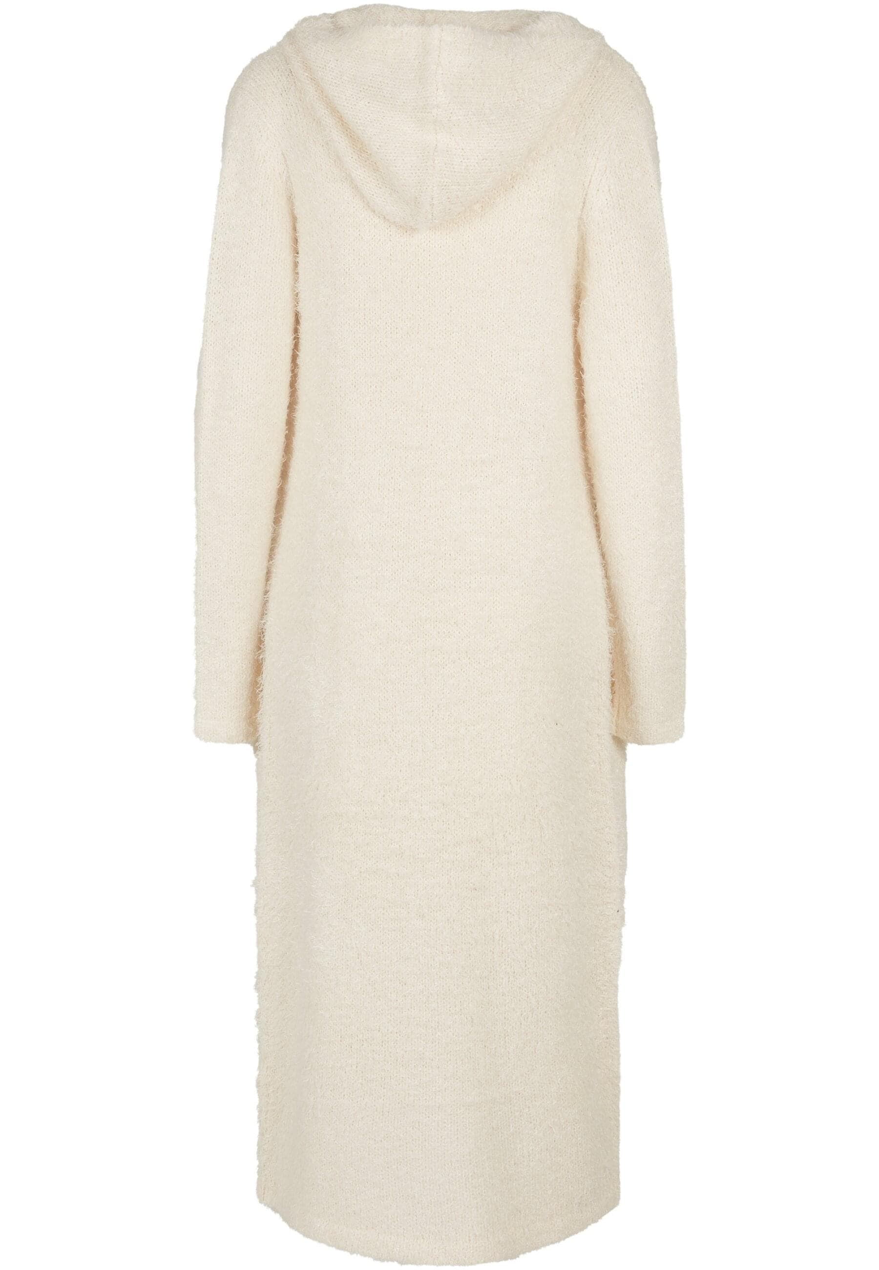 URBAN CLASSICS Strickjacke »Urban Classics Damen Ladies Hooded Feather Cardigan«