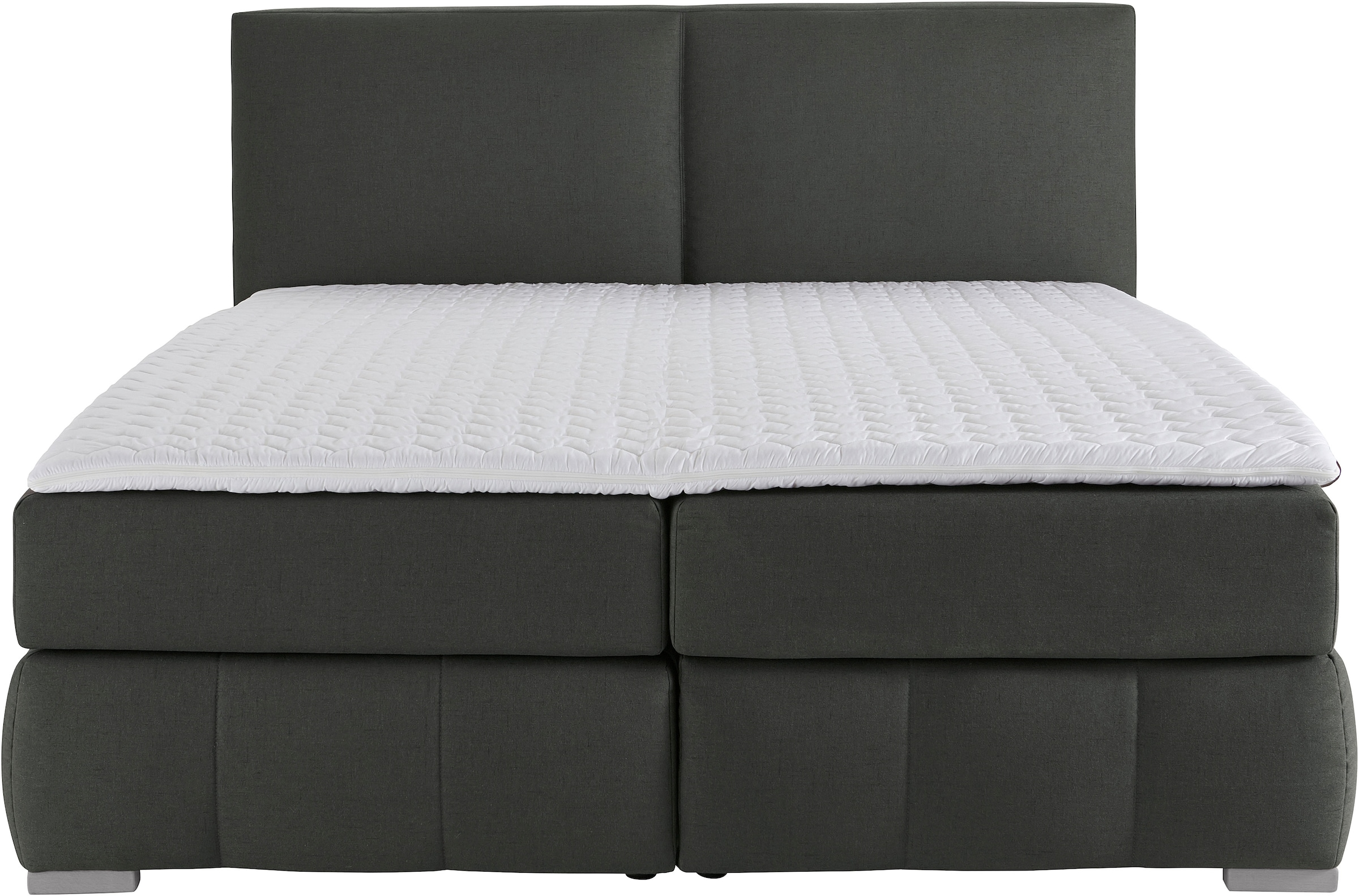 Guido Maria Kretschmer Home&Living Boxspringbett »Wehma«, inkl. Topper in 3 verschiedenen Matratzen, auch in Samtstoff