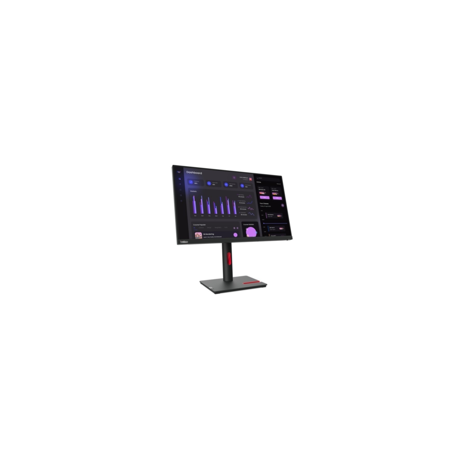 Lenovo LED-Monitor »T24i-30(A22238FT0)«, 60,5 cm/23,8 Zoll, 1920 x 1080 px, Full HD, 6 ms Reaktionszeit, 60 Hz