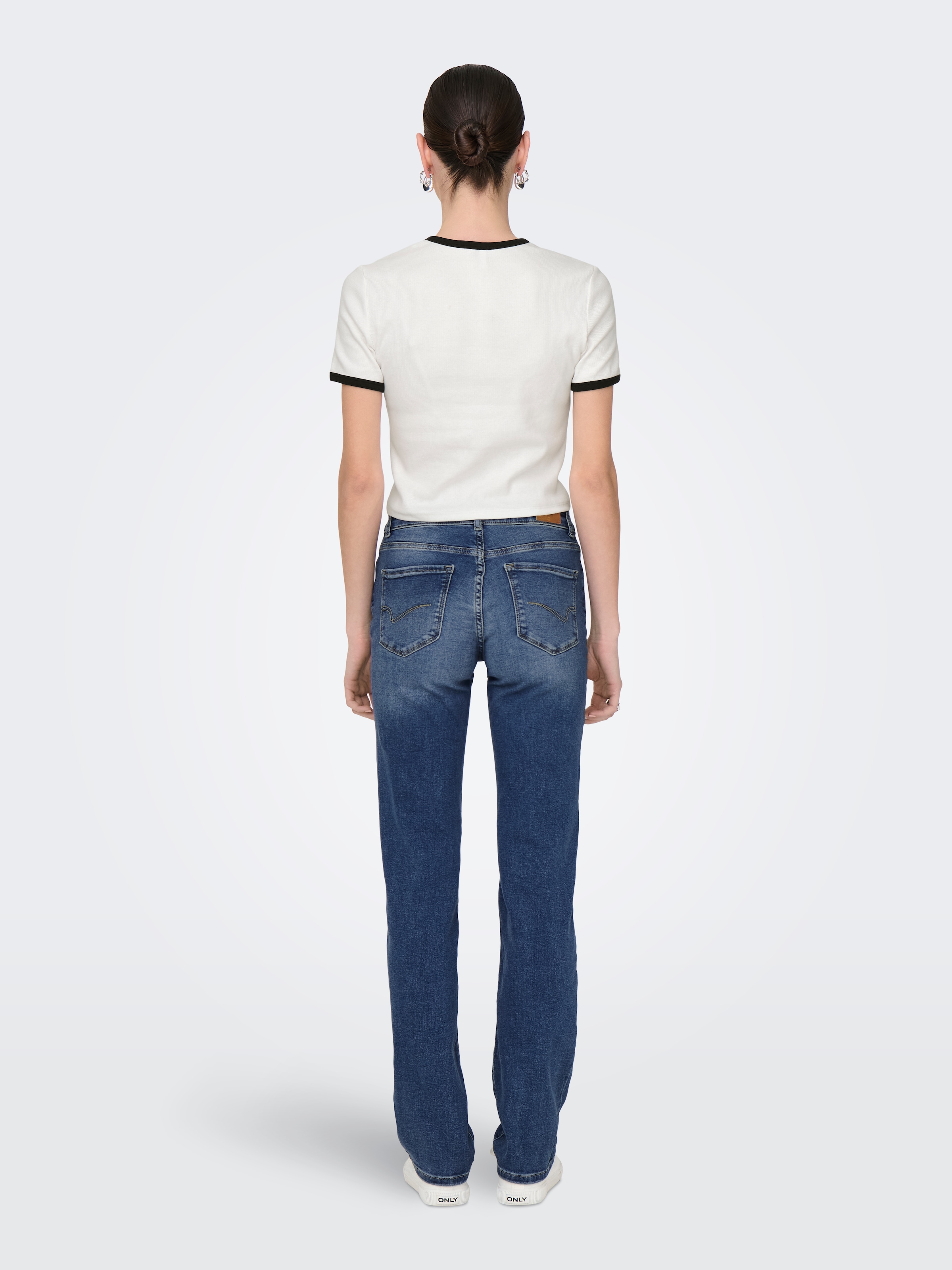 ONLY Straight-Jeans »ONLALICIA REG STRT DNM DOT879«