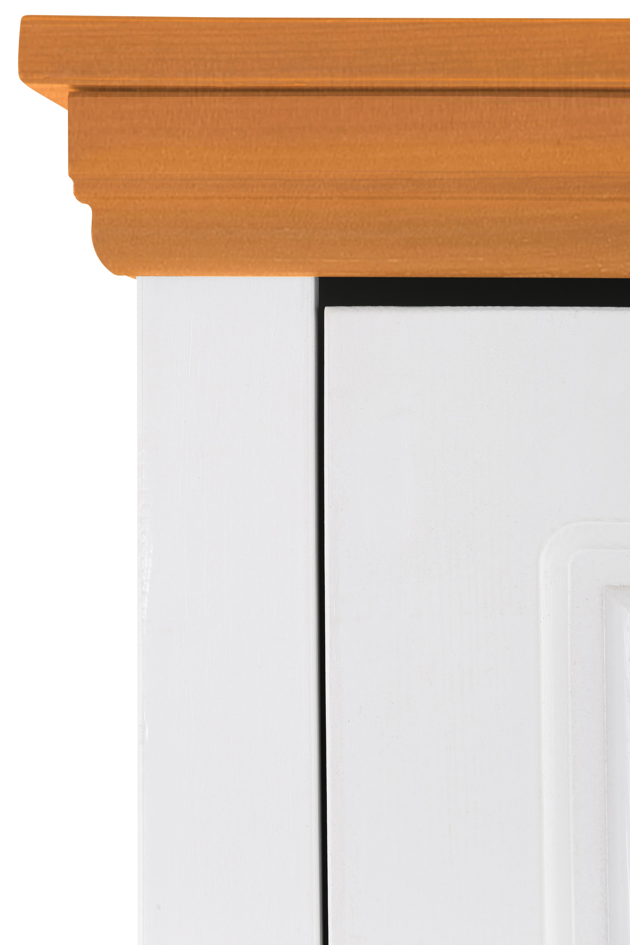 Home affaire Garderobenschrank »Basilico«, aus massiver Kiefer, FSC®, Breite 67 cm, mit Kleiderstange