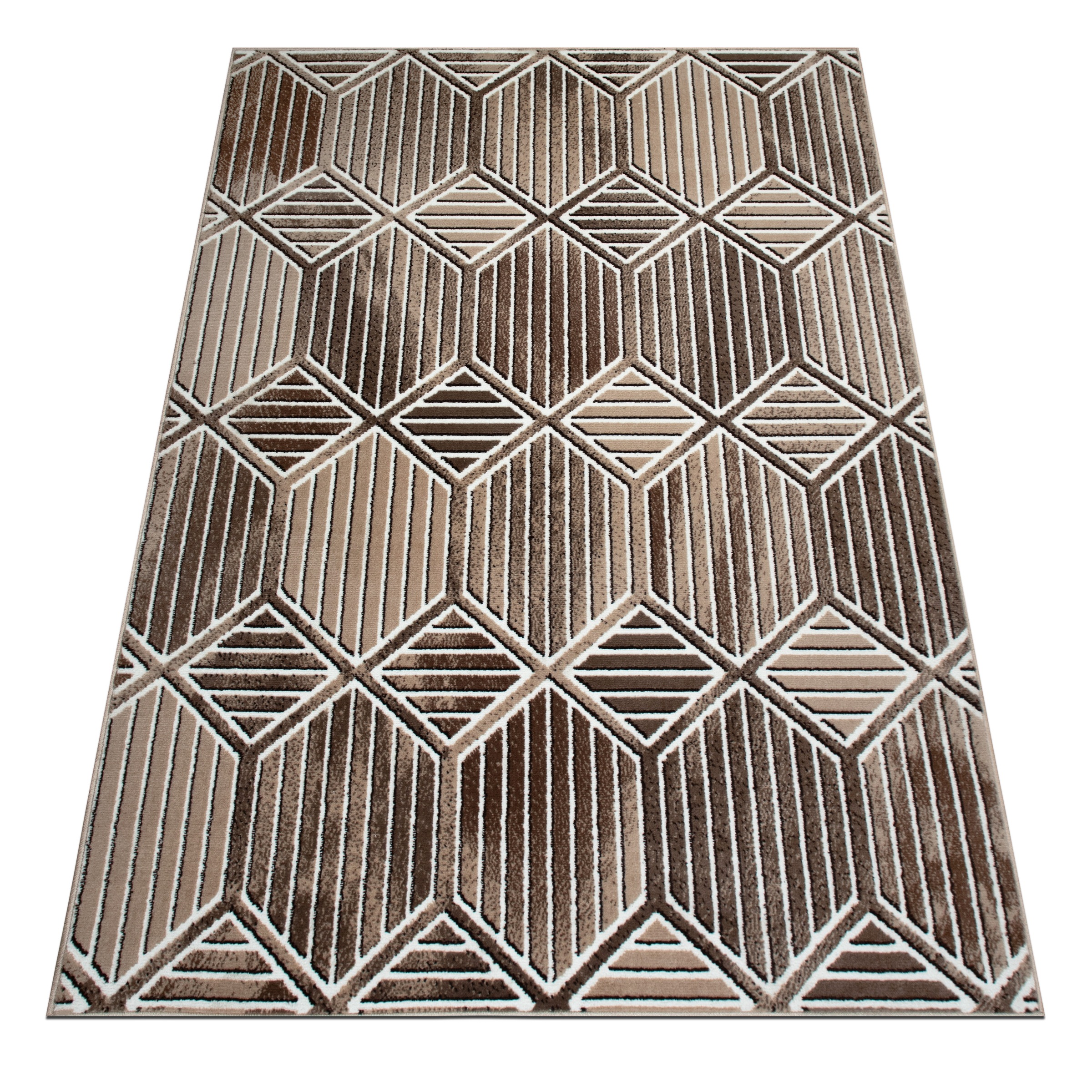 my home Teppich "Hedly, 3D-Effekt" rechteckig 8 mm Höhe softer Kurzflor, pf günstig online kaufen