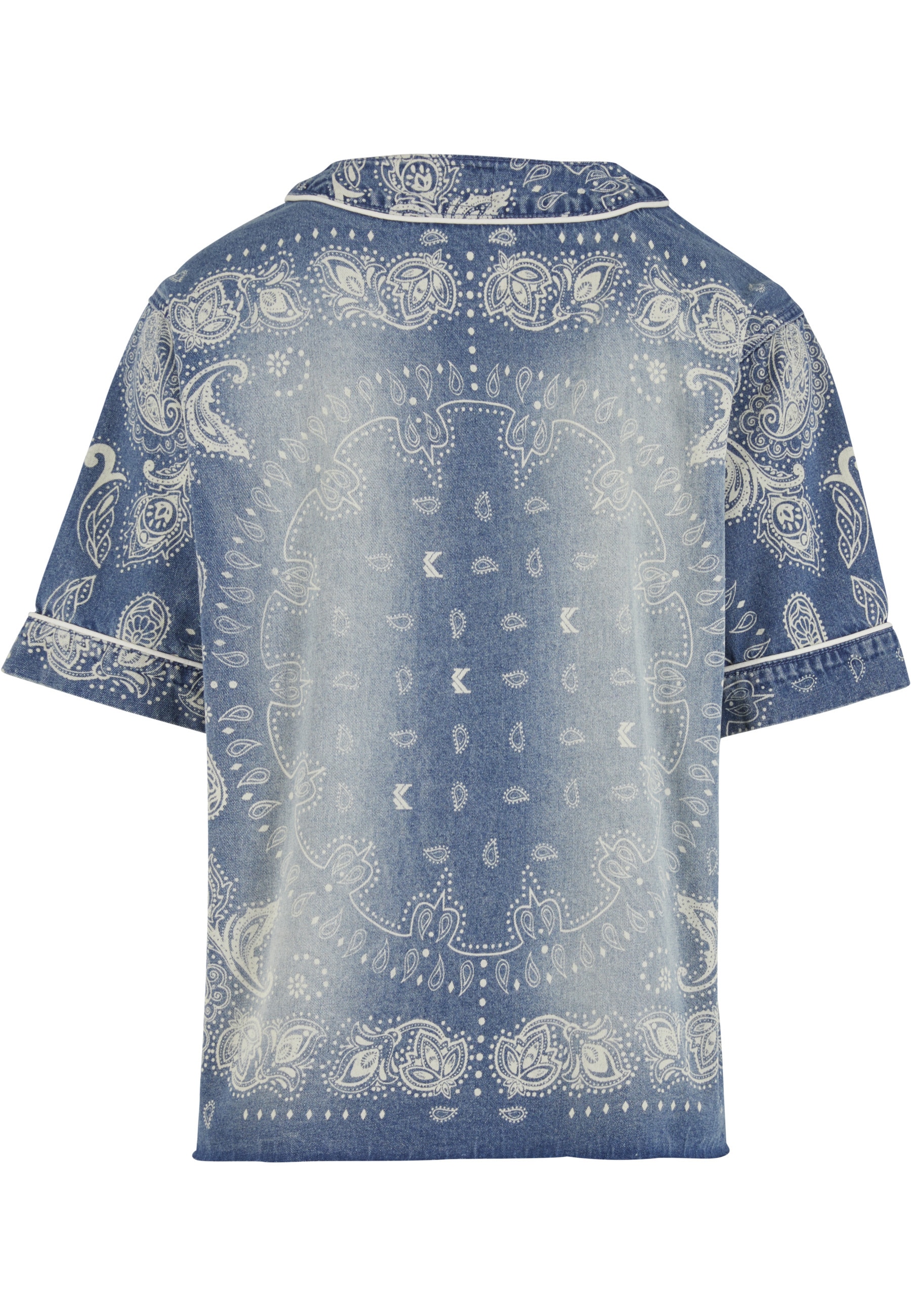 Karl Kani Kurzarmshirt »Karl Kani Kani Paisley Denim Baseball Shirt« 1 Stk.