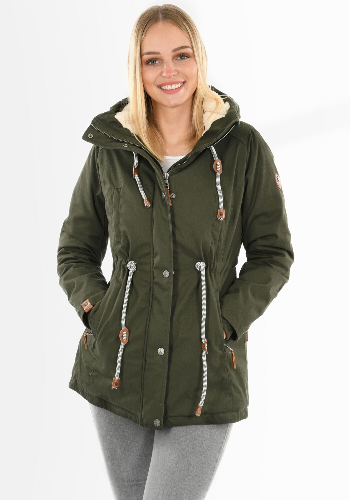 Winterjacke »Ireliaa«, mit warmen Teddyfell