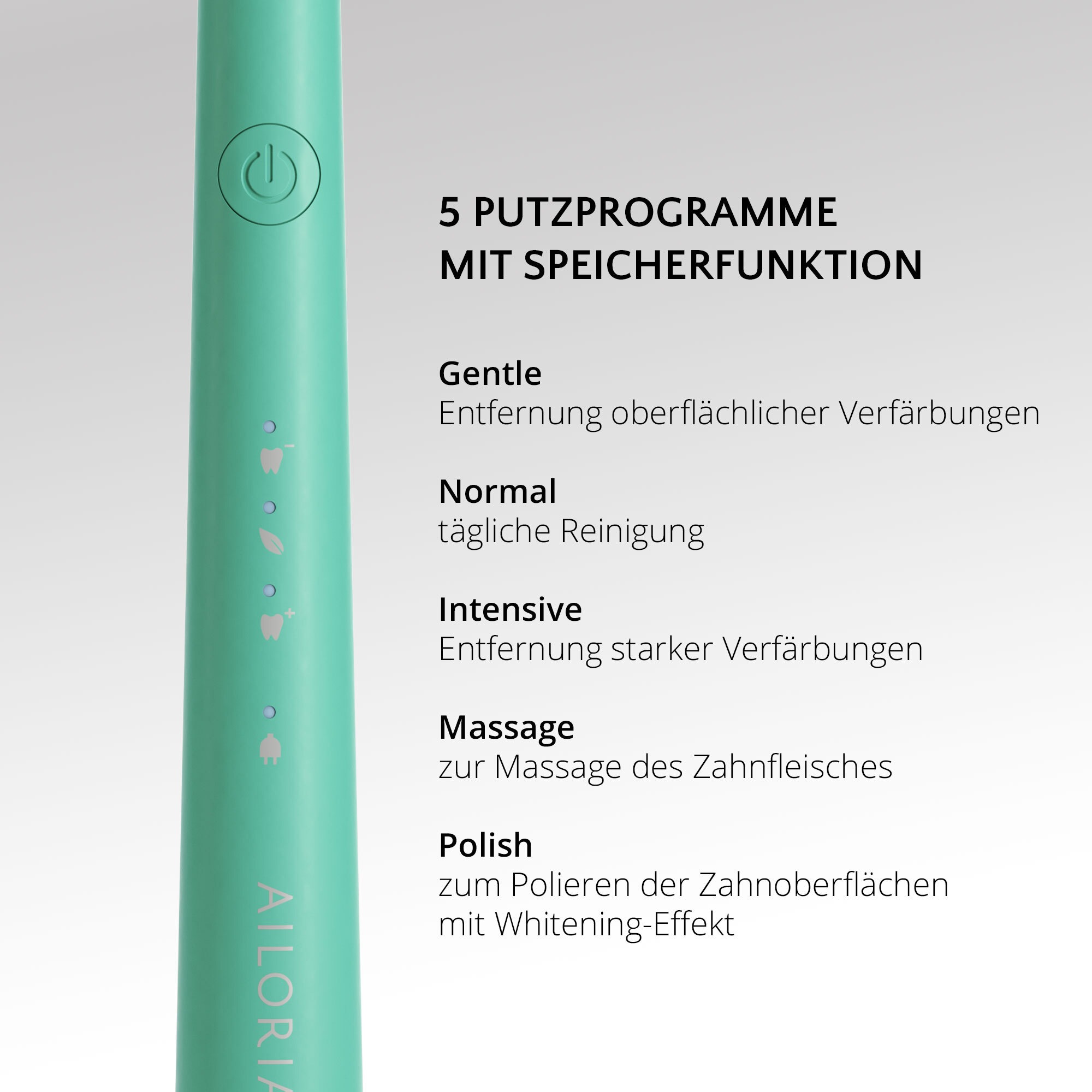 AILORIA Schallzahnbürste »Schallzahnbürste USB PRO SMILE«