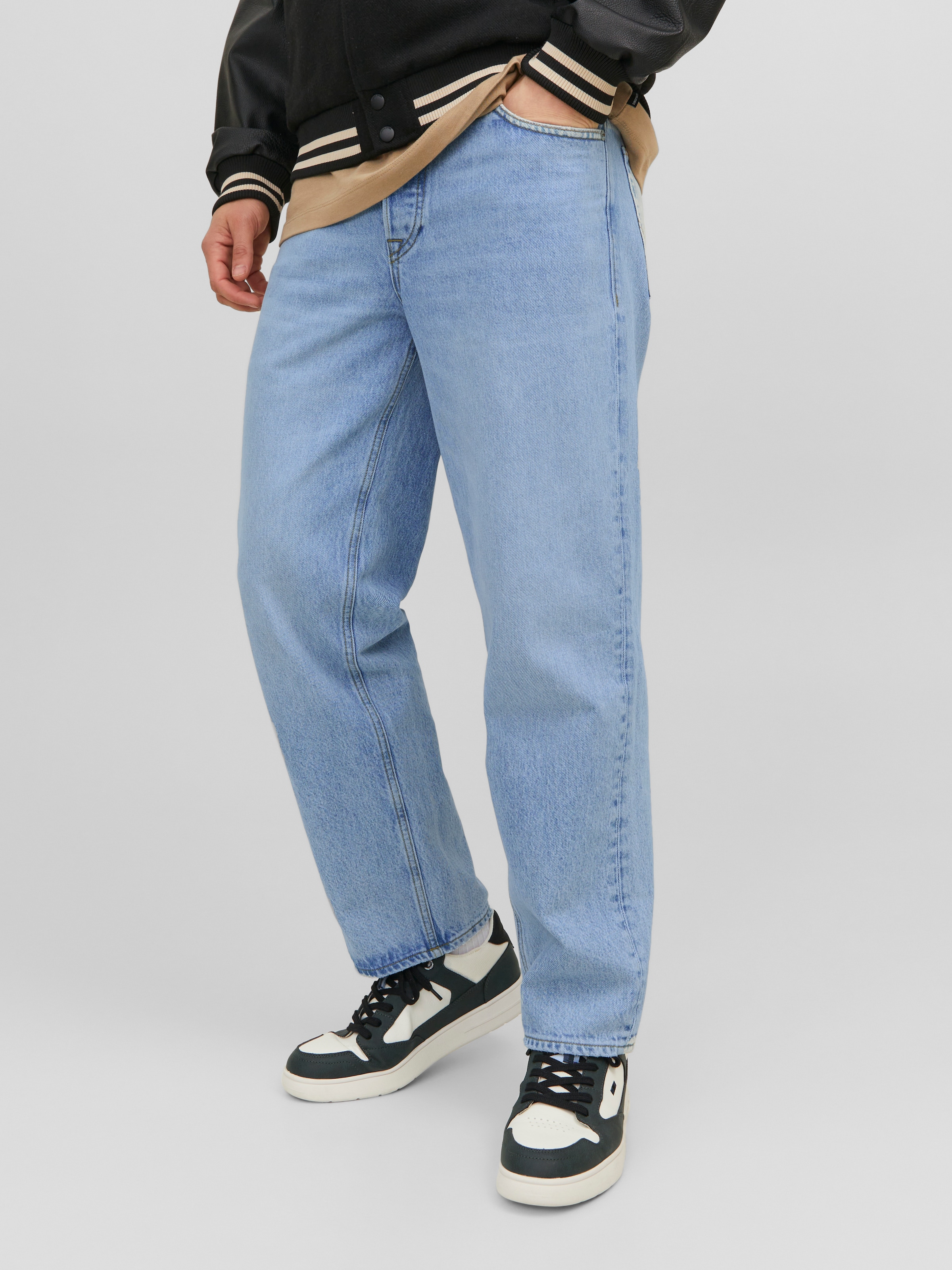 Jack & Jones Loose-fit-Jeans "JJIEDDIE JJORIGINAL MF 710" günstig online kaufen
