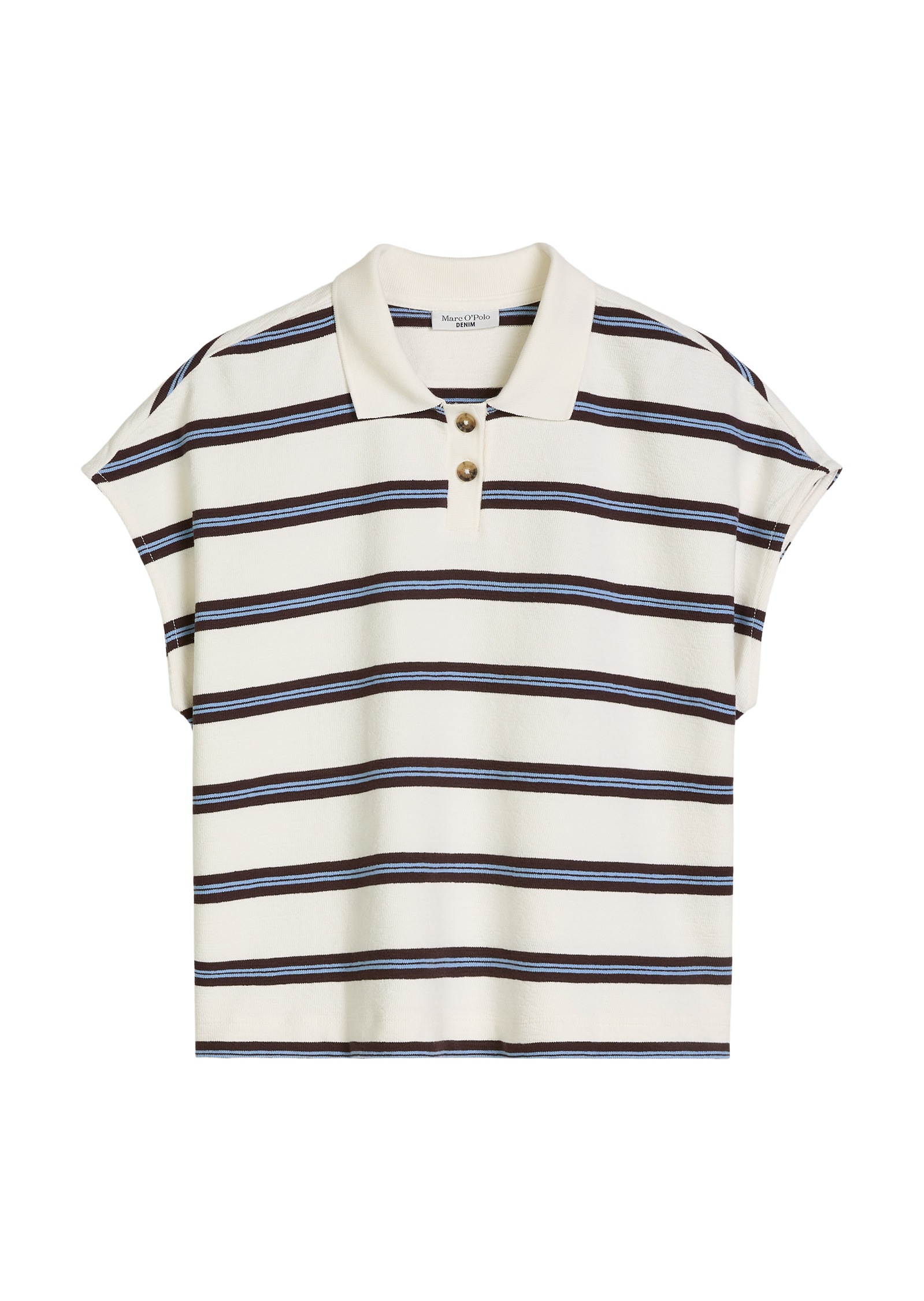 Marc O'Polo DENIM Poloshirt »aus schwerem Single Jersey«