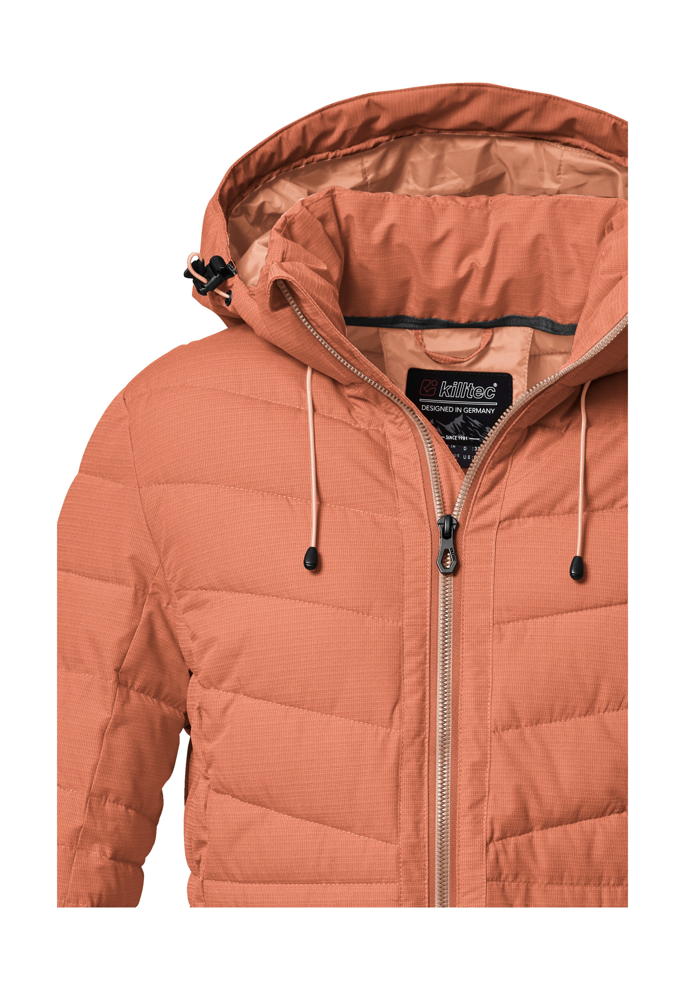 Killtec Steppjacke »KOW 10 WMN QLTD JCKT«, Damenjacke: abnehmbare Kapuze, wasserabweisend, atmungsaktiv