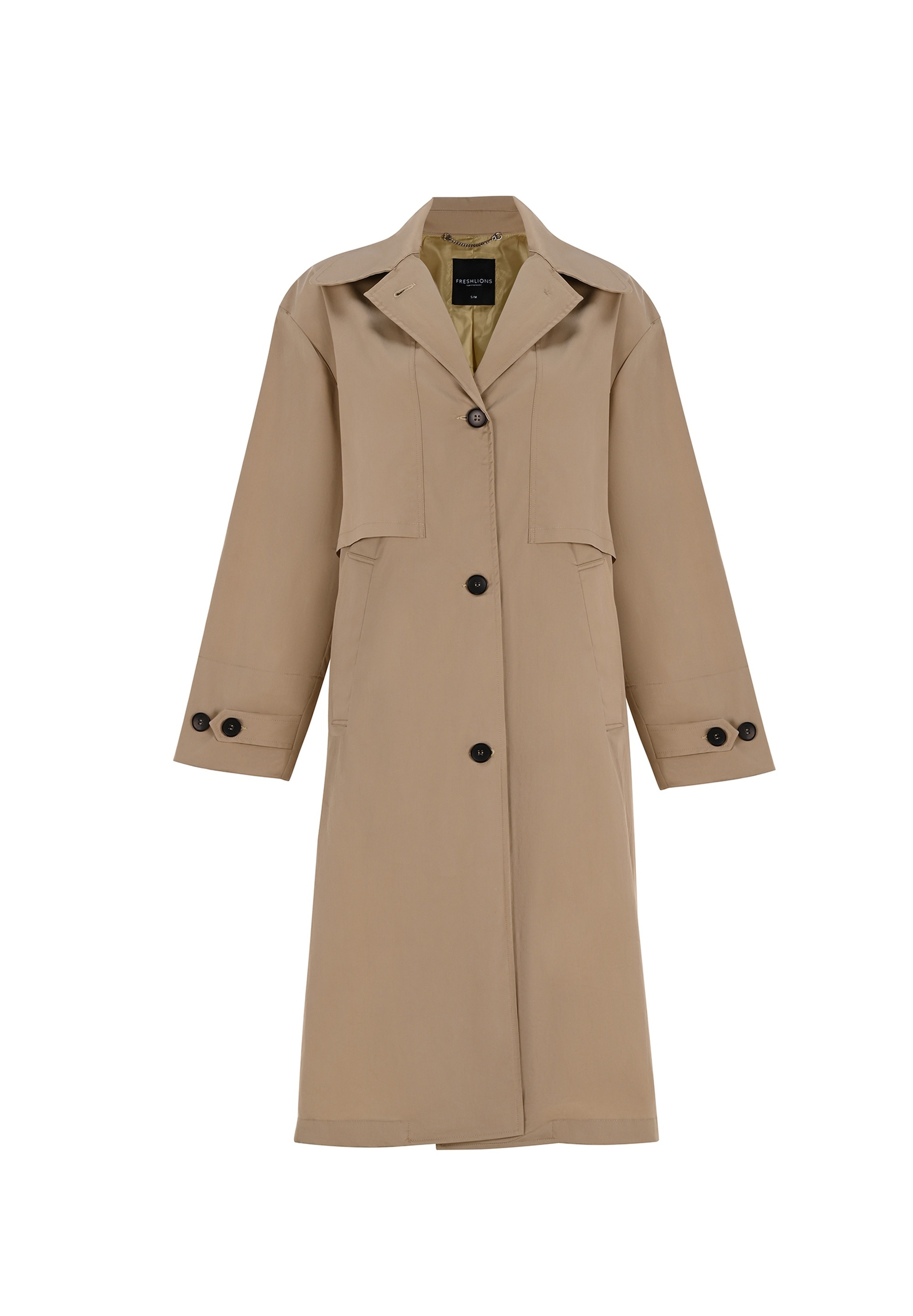 Thumbnail - freshlions Trenchcoat "Cecilia" 1 Stk. in klassischem Design