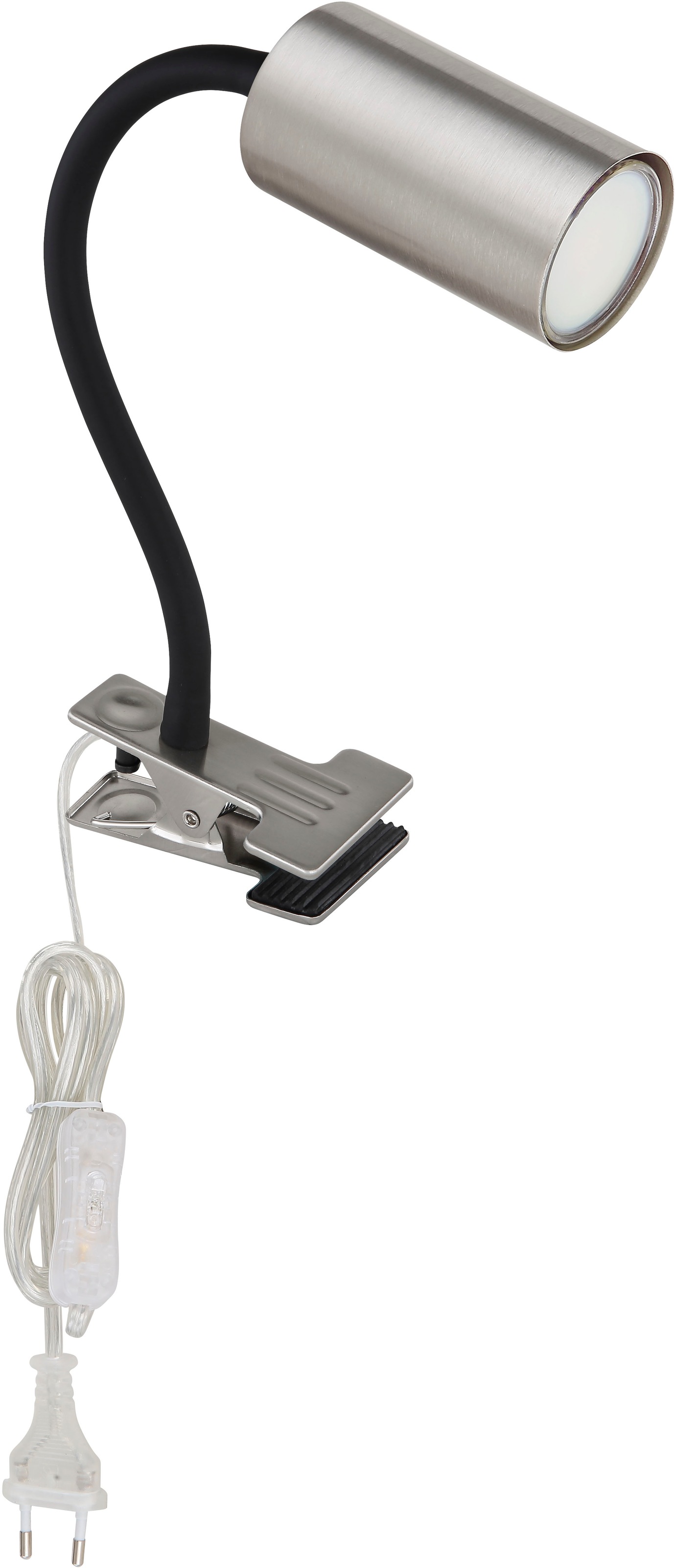 GLOBO LIGHTING LED Klemmtischleuchte »ROBBY« GU10 1 Stk. Strahler klemmen Flexo Klemmspot Schreibtisch