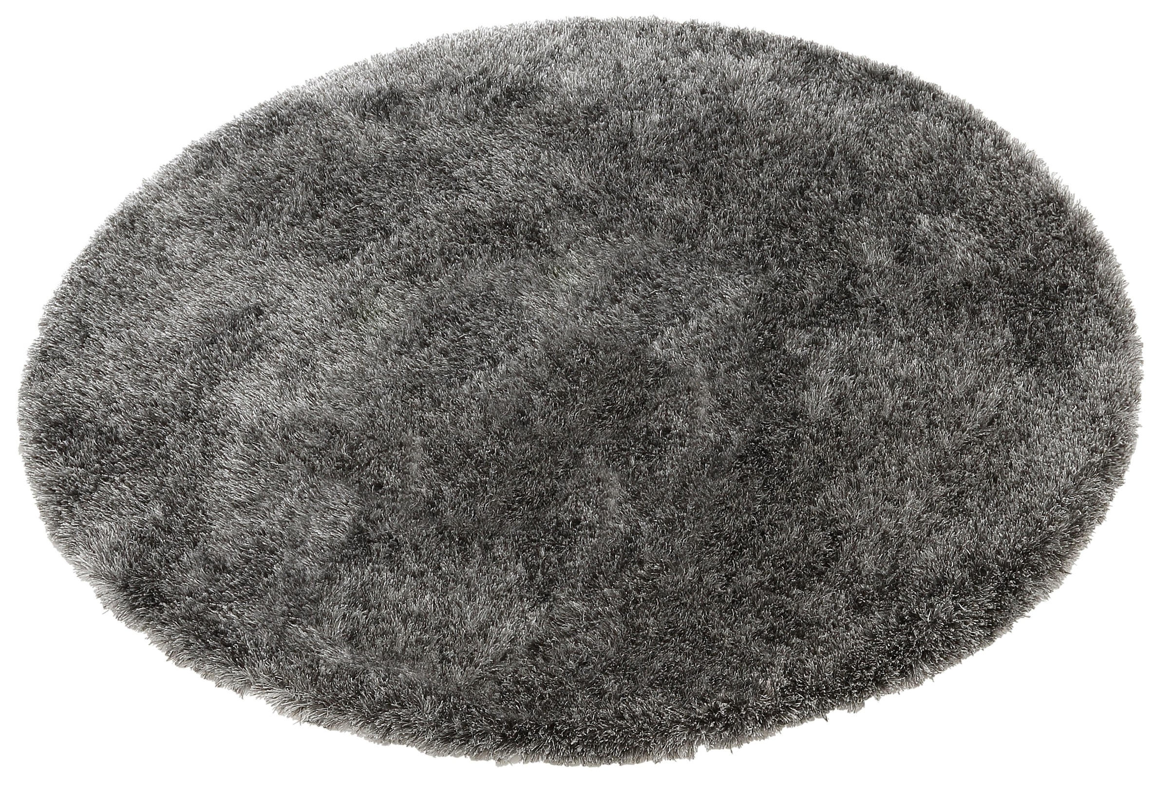 Kayoom Hochflor-Teppich »Diamond 700«, rund, 45 mm Höhe, weiche Microfaser, Langflor, Shaggy, Melange, Wohnzimmer