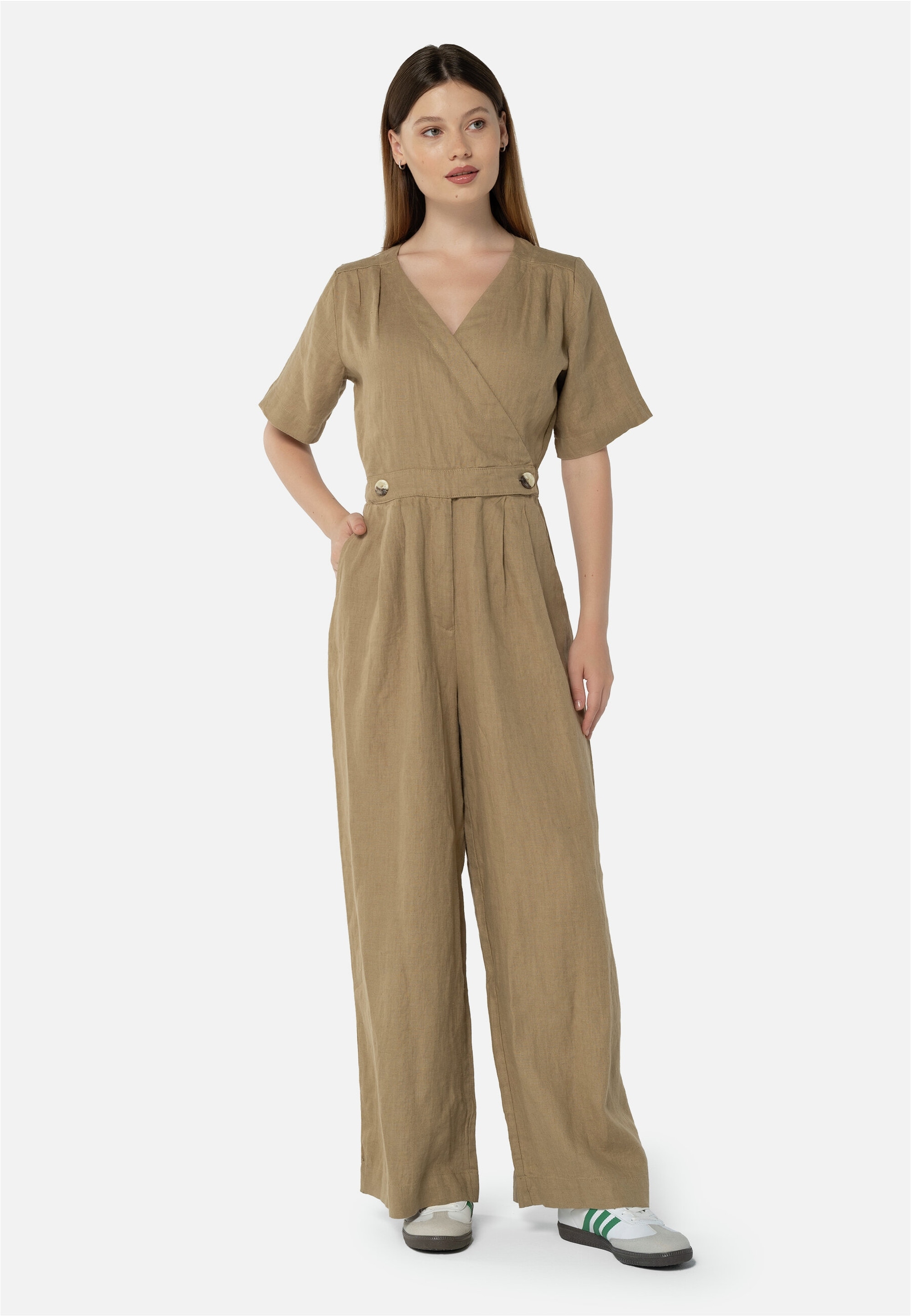 freshlions Jumpsuit »Kira«, im klassischen Design