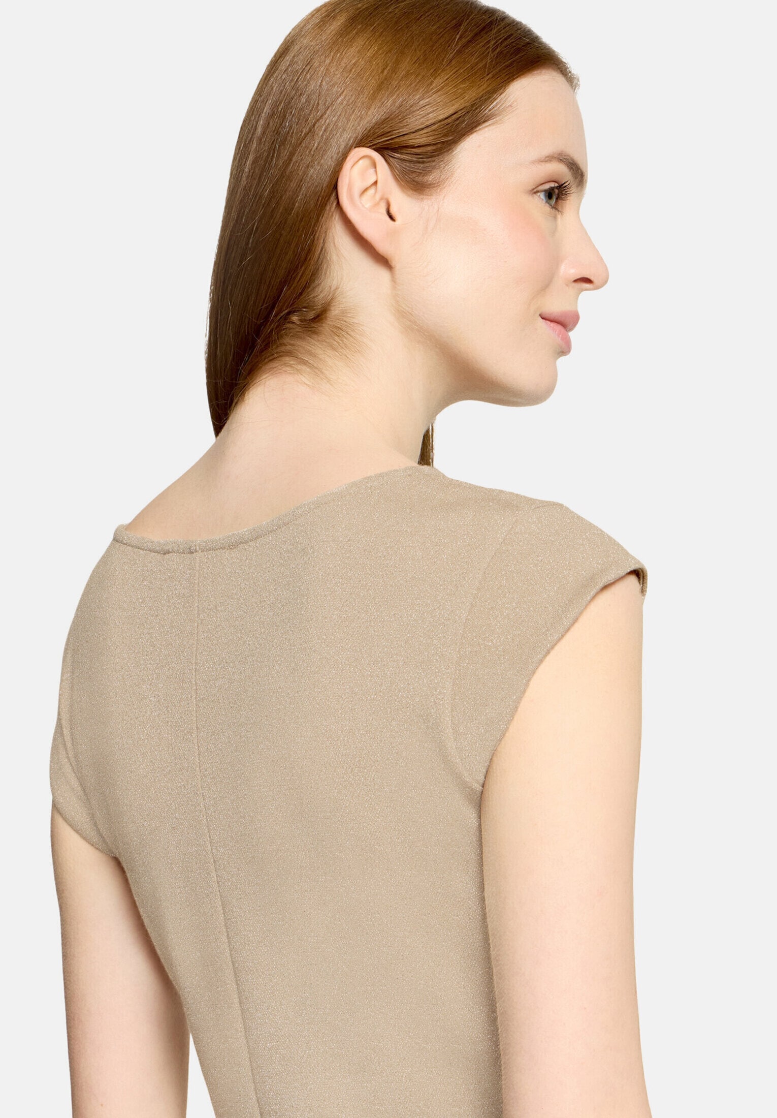 Cartoon Kurzarmshirt »Damen mit Lurexfaden« 1