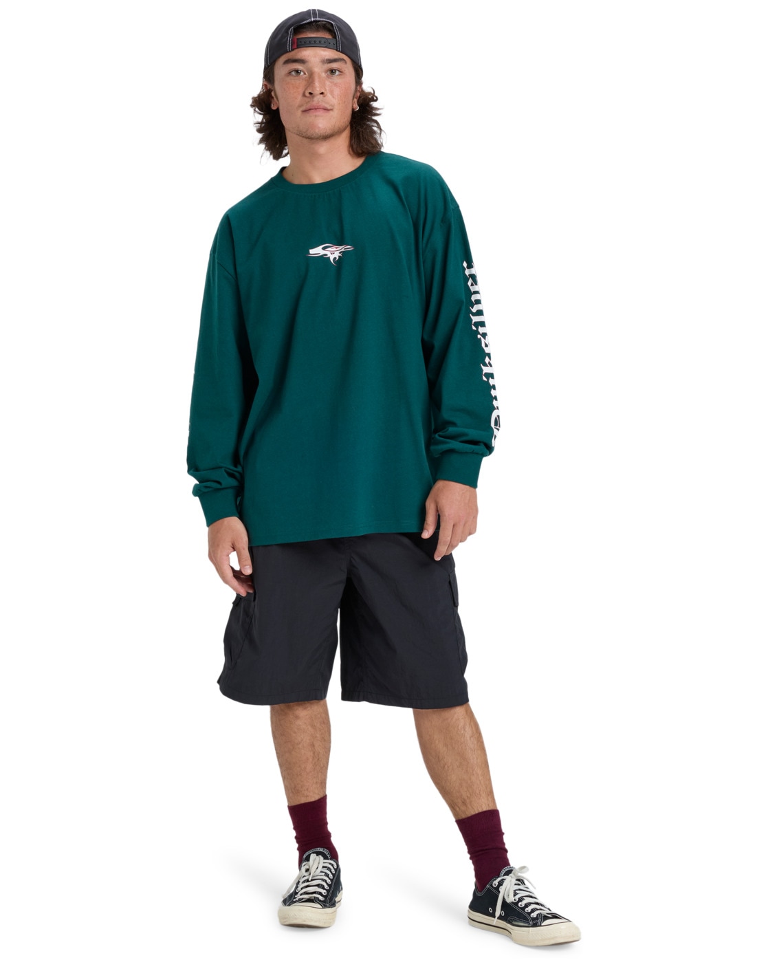 Quiksilver Langarmshirt »Mercury Old English«