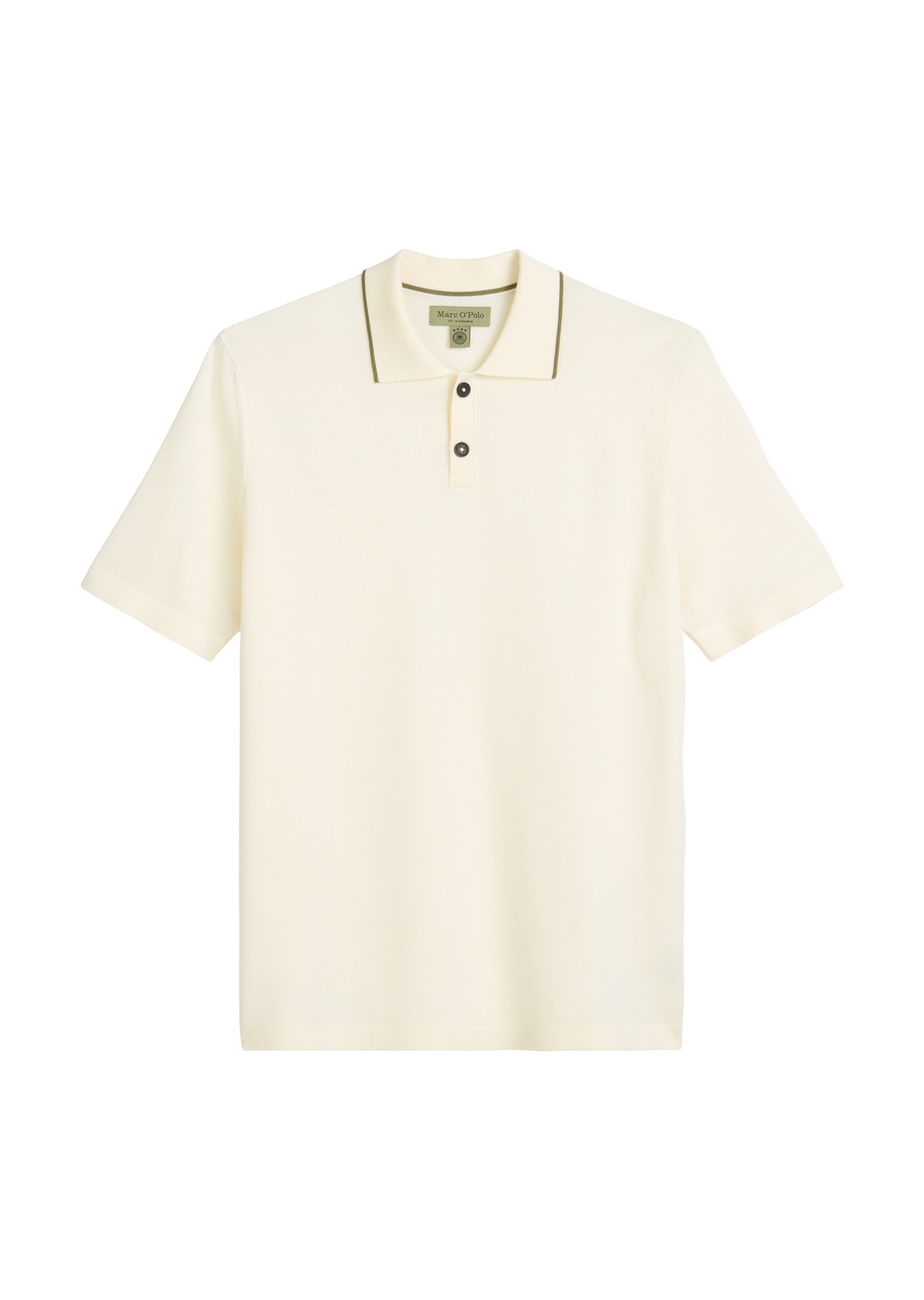 Marc O'Polo Kurzarmpullover »aus reiner Bio-Baumwolle«