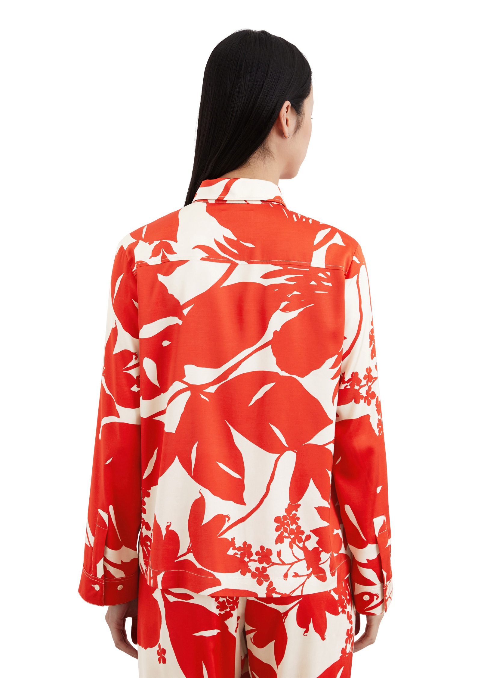 Thumbnail - Marc OPolo Langarmbluse "aus Viskose-Stretch"