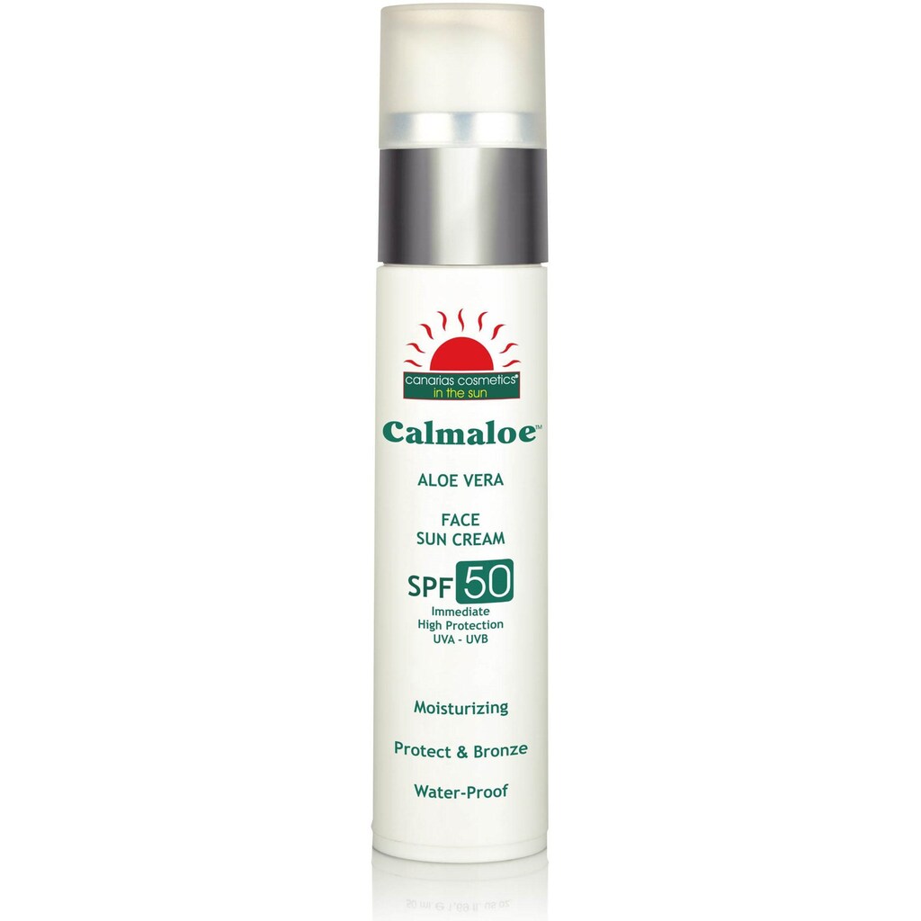 canarias cosmetics Sonnenschutzcreme »Calmaloe Face Sun Cream SPF50«