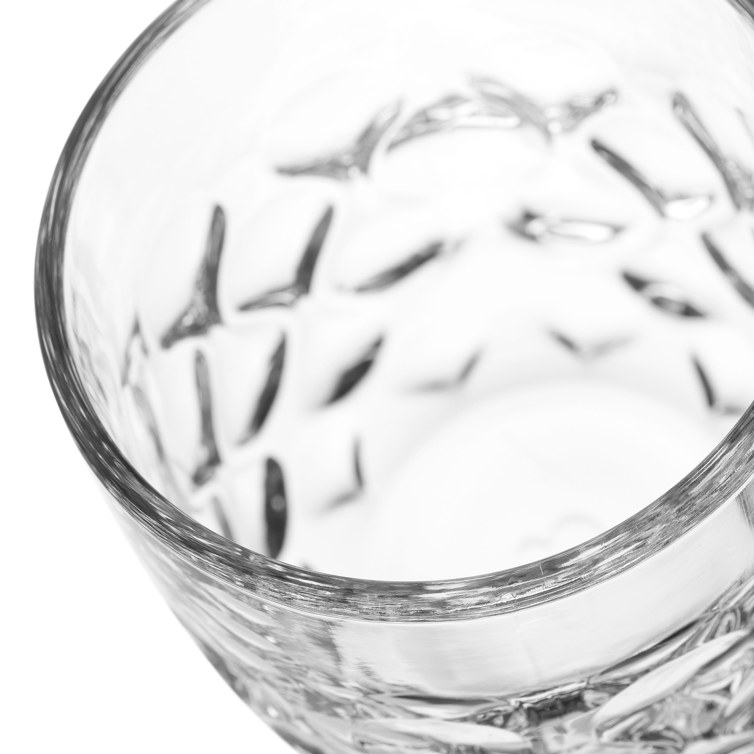 LEONARDO Gläser-Set »Kaffee-Glas GOCCE, 220 ml, 6er-Set«, (Set, 6 tlg.), 2. Variante, mit Tropfenrelief
