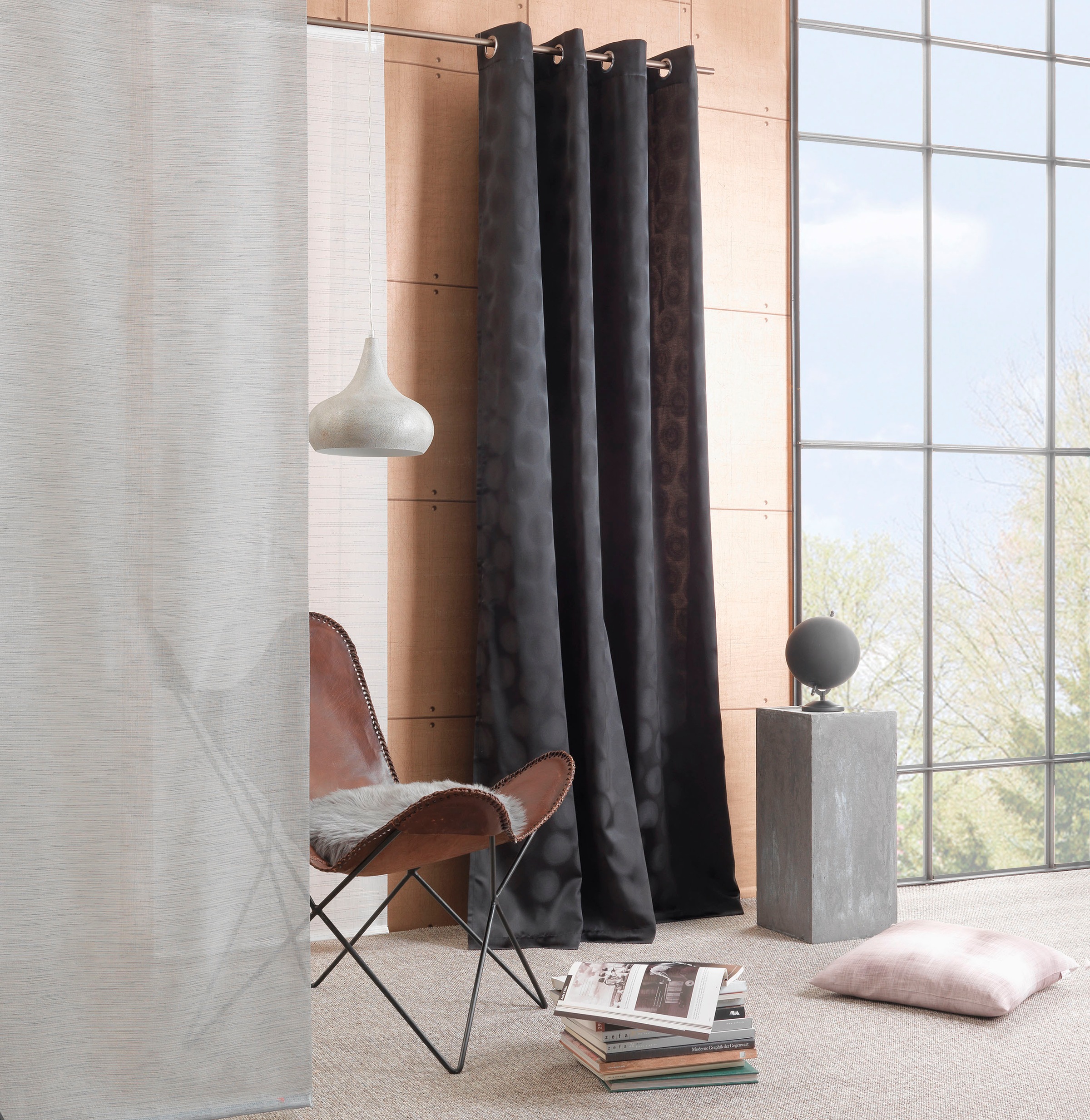 Neutex for you Schiebegardine "Biella" Paneelwagen 1 Stk. tlg. HxB: 245x60 günstig online kaufen