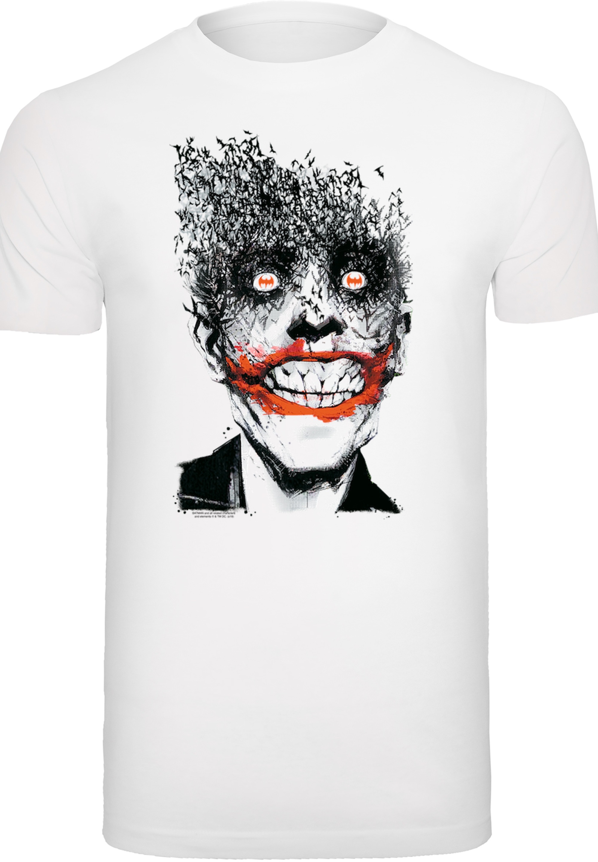 F4NT4STIC T-Shirt »Batman The Joker Bats«, Herren,Premium Merch,Regular-Fit,Basic,Bedruckt