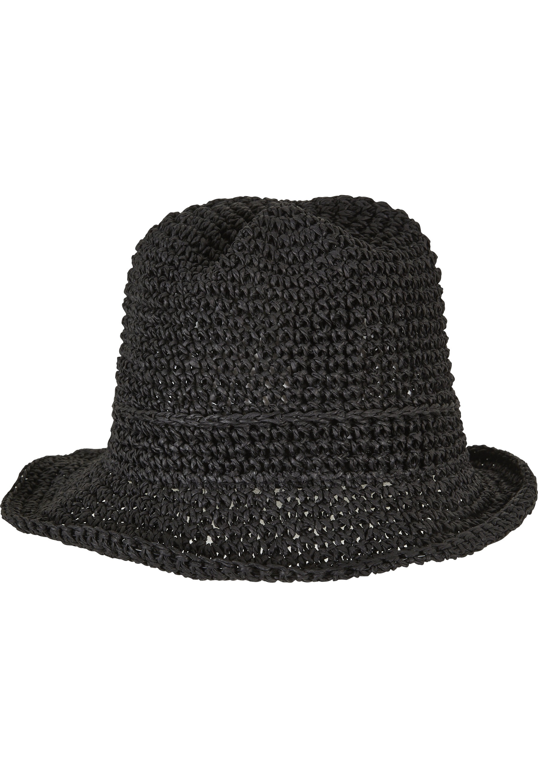 URBAN CLASSICS Trucker Cap »Urban Classics Damen Braid Bast Bucket Hat«