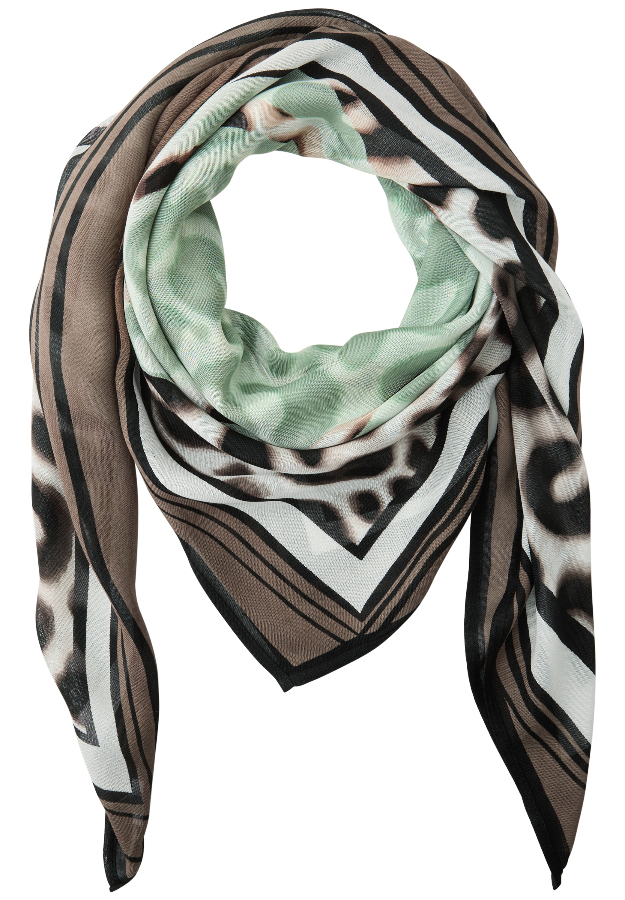 STREET ONE Halstuch mit Animal Print
