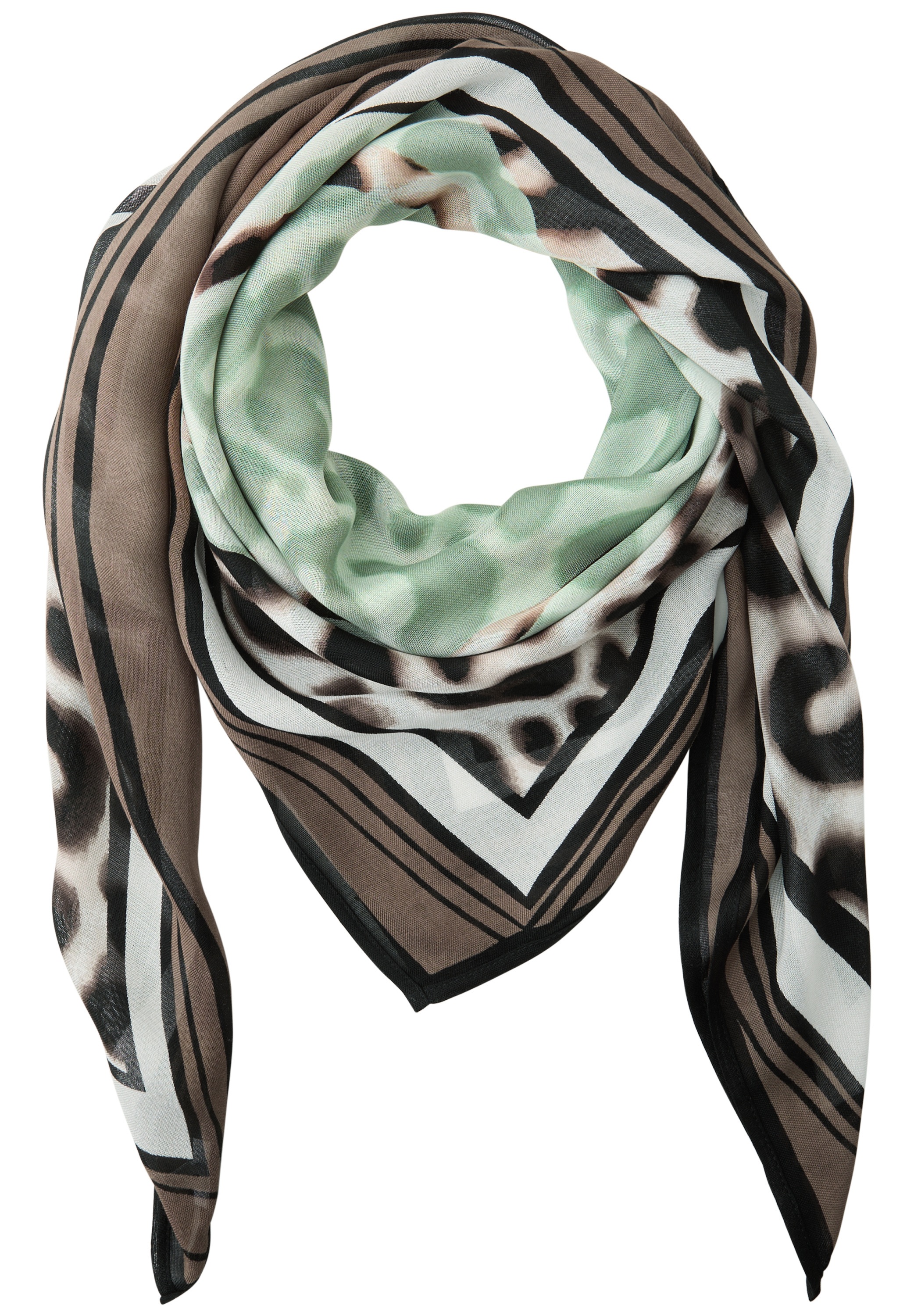 STREET ONE Halstuch mit Animal Print günstig online kaufen