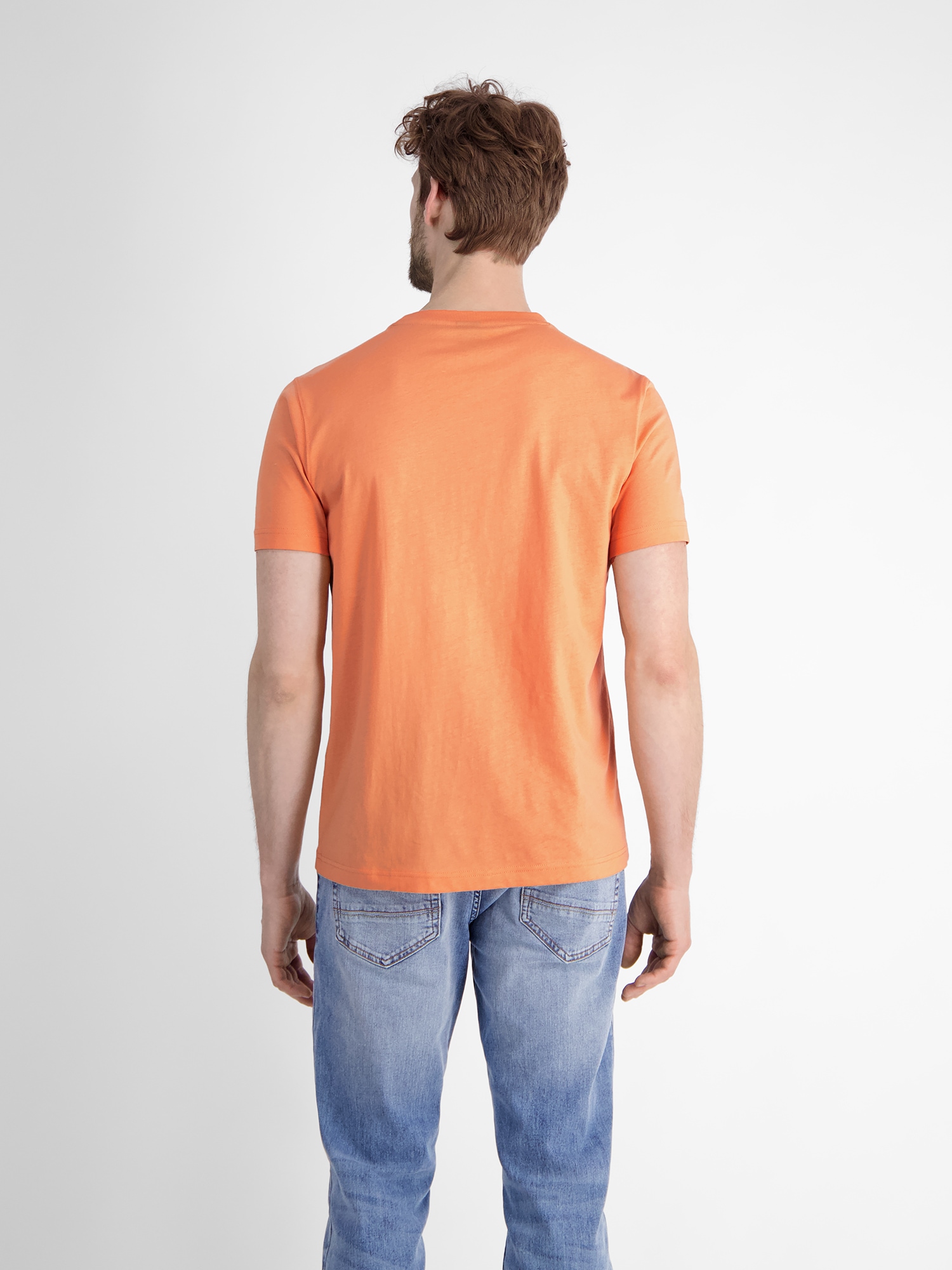 LERROS T-Shirt »LERROS Herren T-Shirt mit Brustprint«
