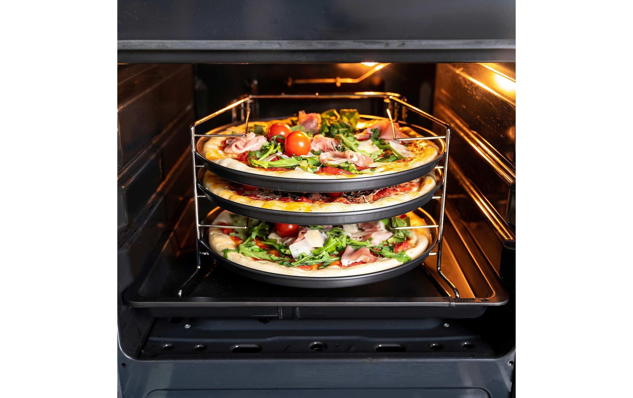 Zenker Pizzastein »Pizzablech Special Countri« Stahl