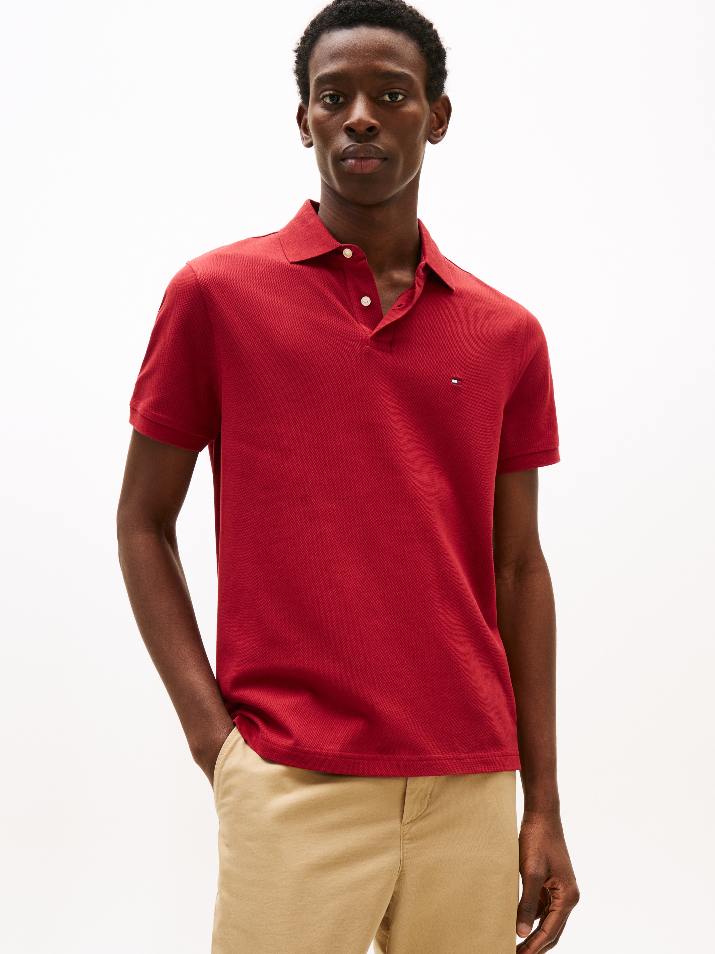 Tommy Hilfiger "1985 REGULAR POLO" aus Piqué